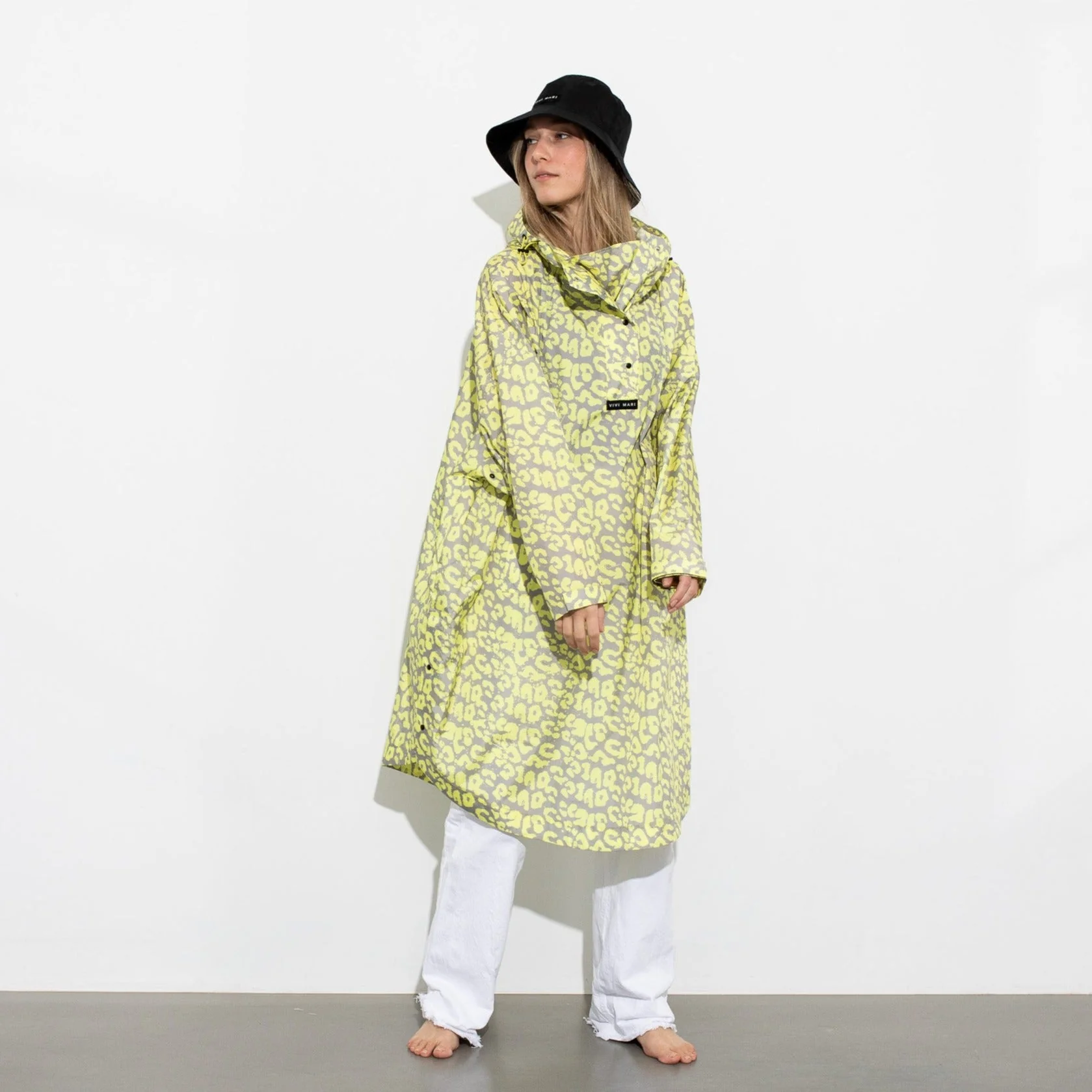 Raincoat leo splashes yellow/grey - Image 17