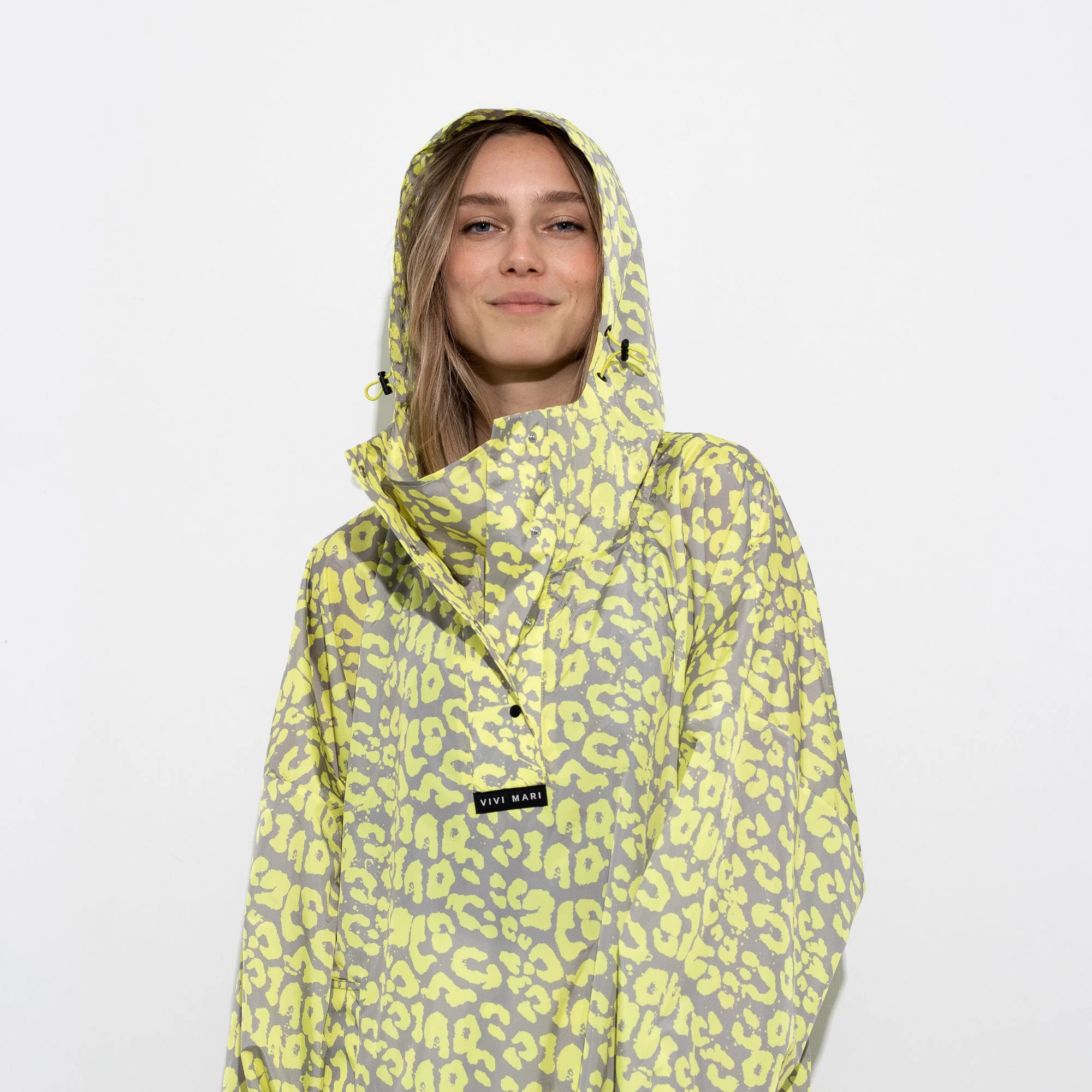 Raincoat leo splashes yellow/grey - Image 18