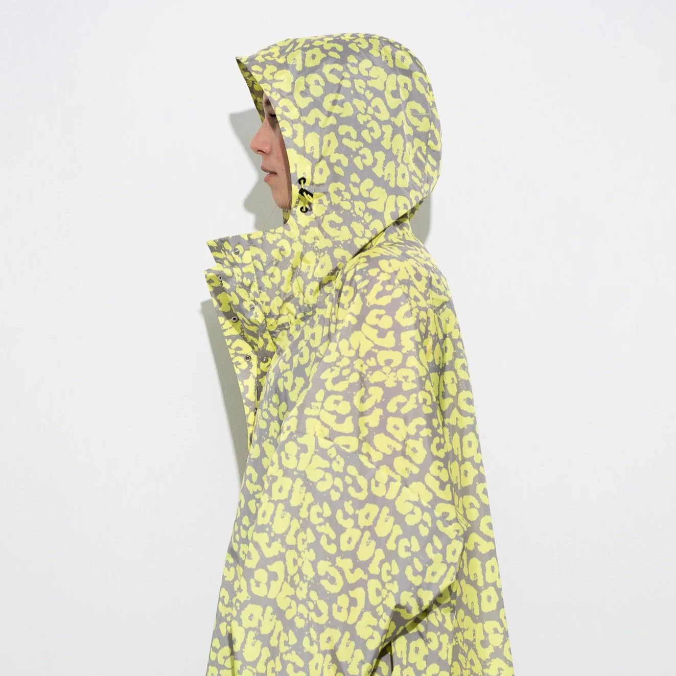 Raincoat leo splashes yellow/grey - Image 19