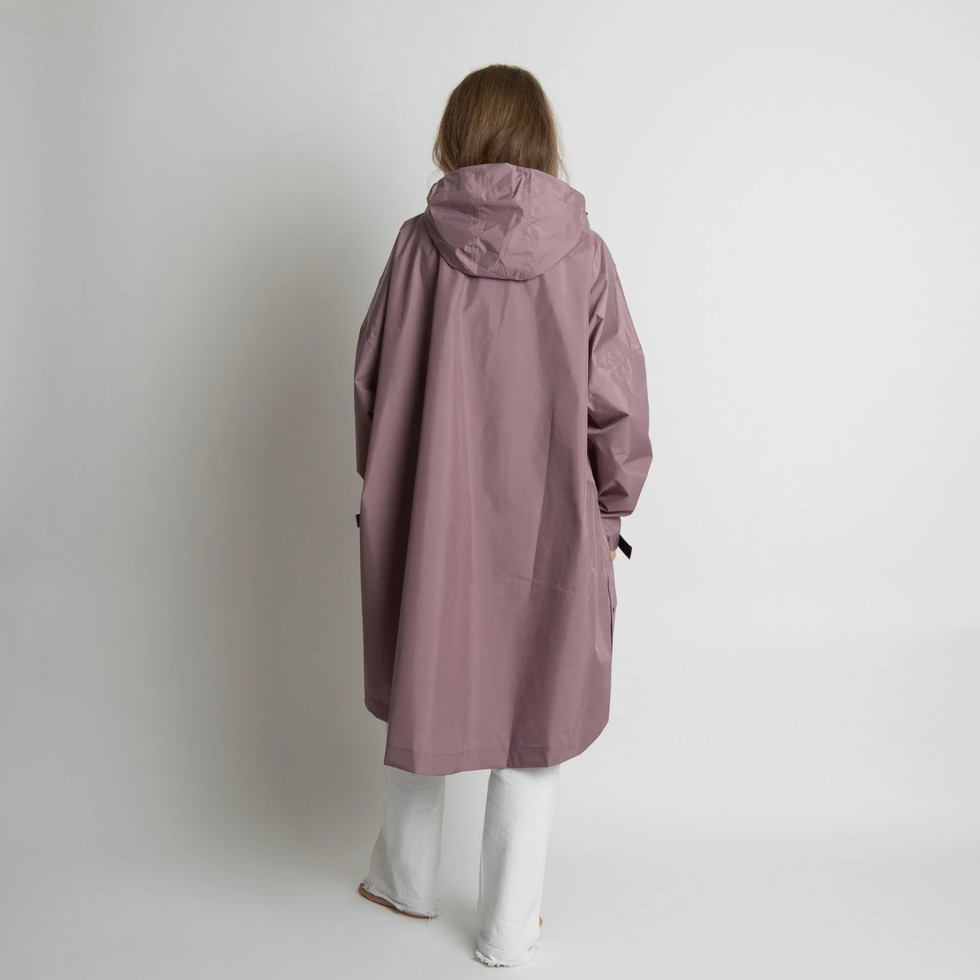 Raincoat solid ash plum - Image 15
