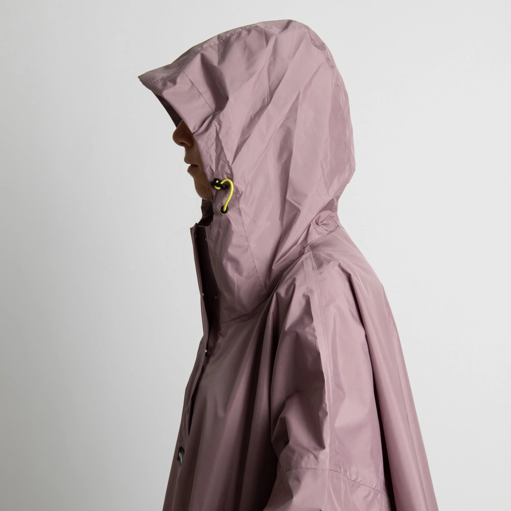 Raincoat solid ash plum - Image 19