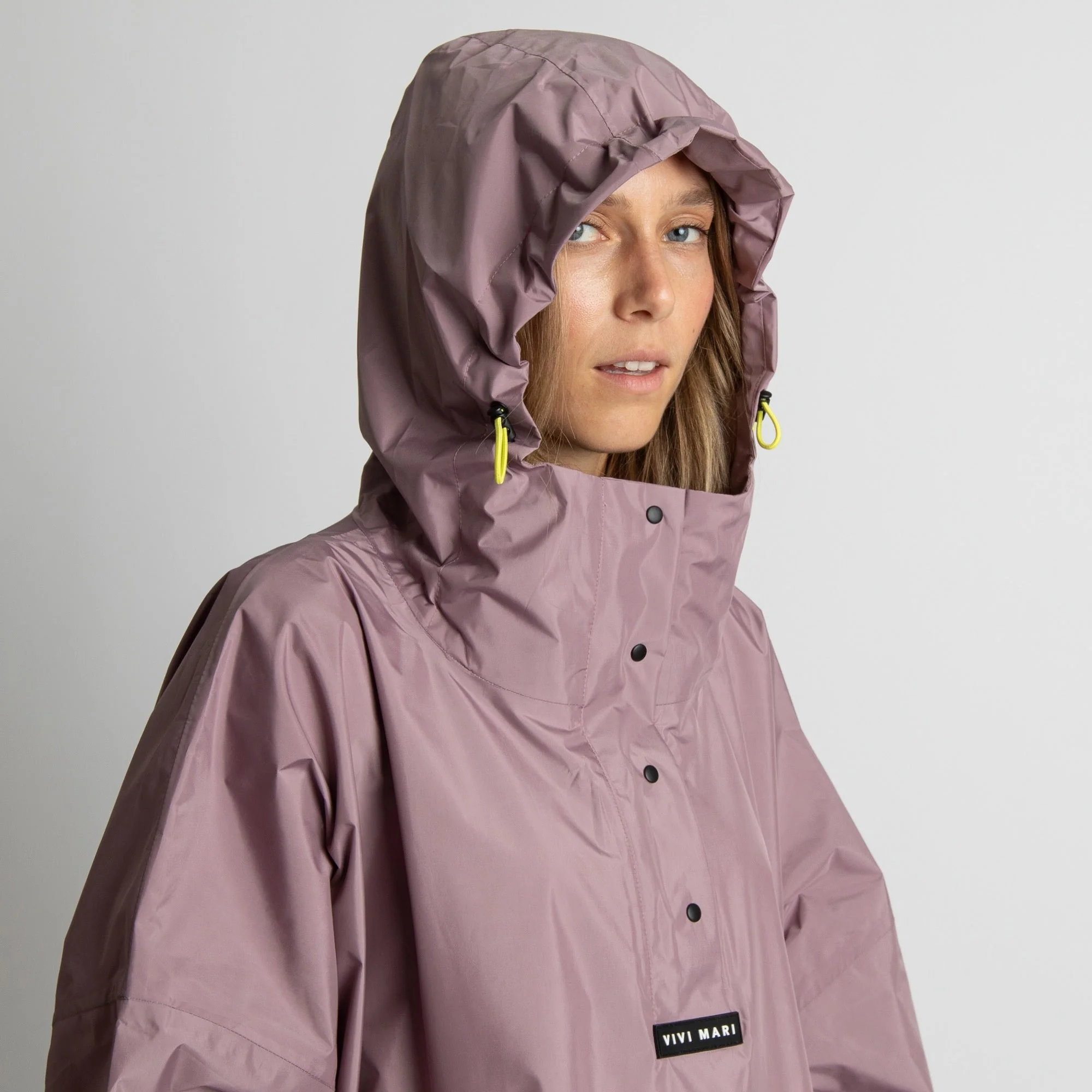 Raincoat solid ash plum - Image 7