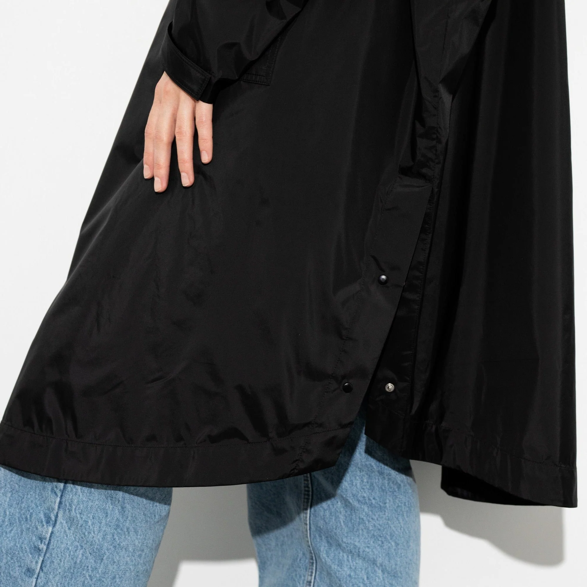Raincoat solid black - Image 14