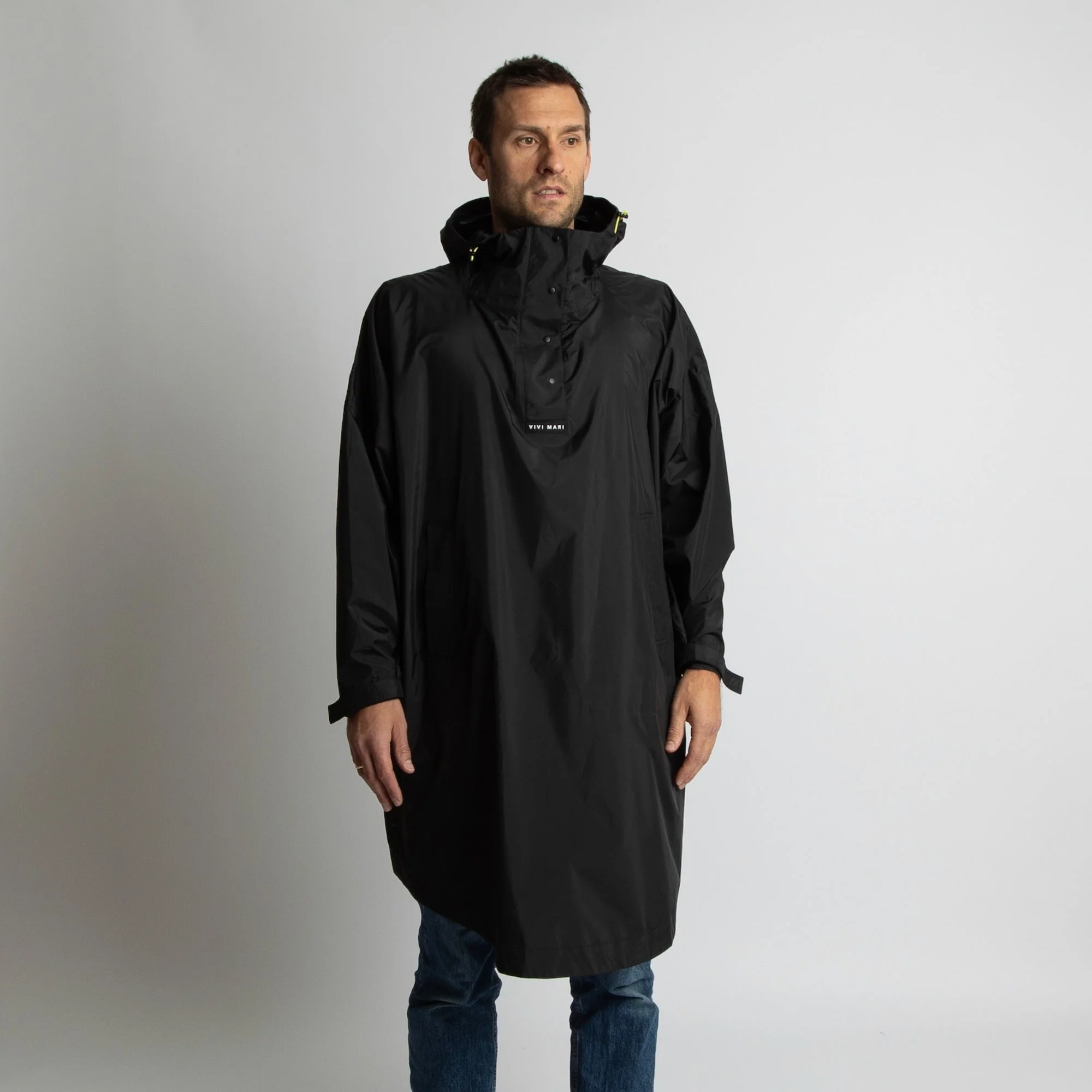 Raincoat solid black - Image 20