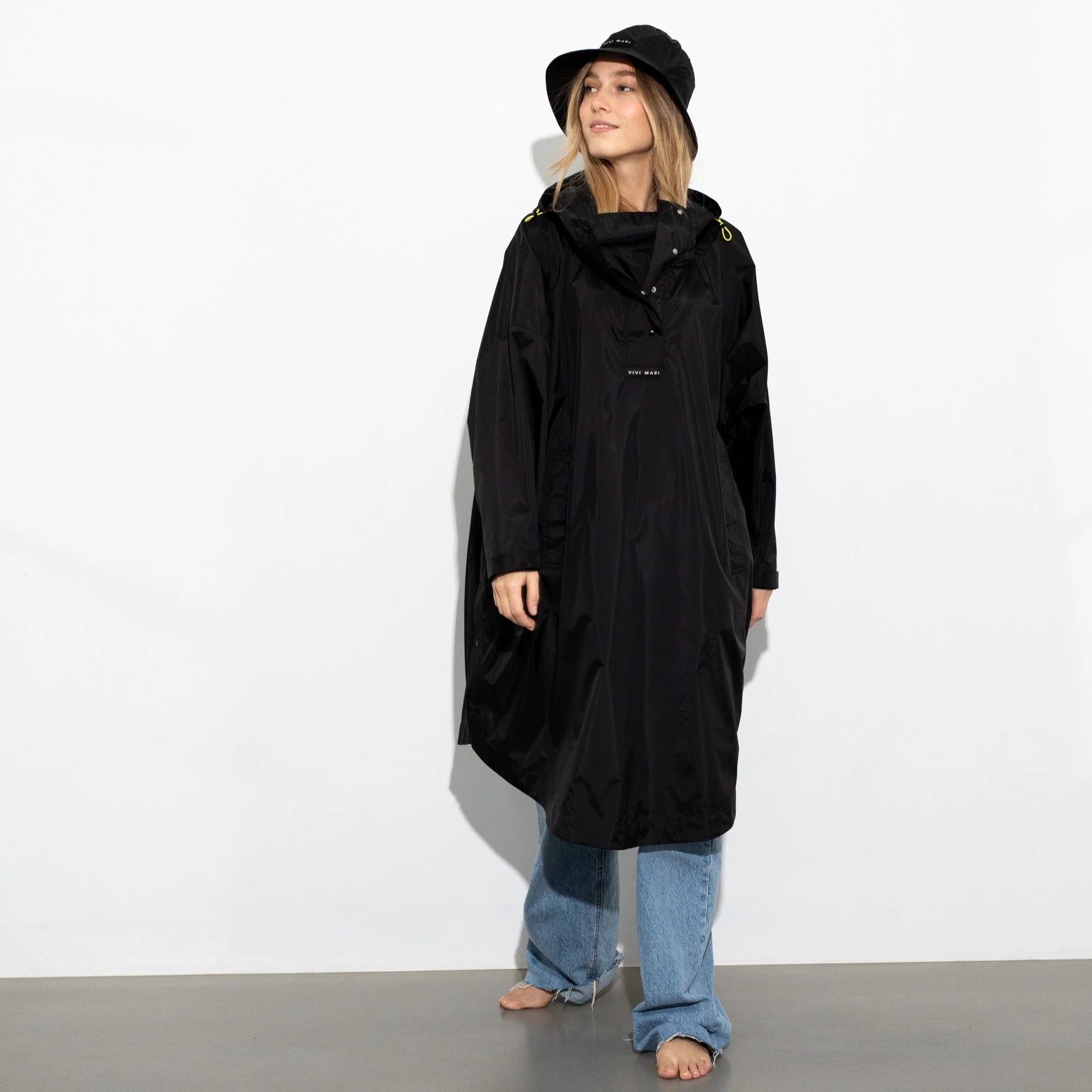 Raincoat solid black - Image 21