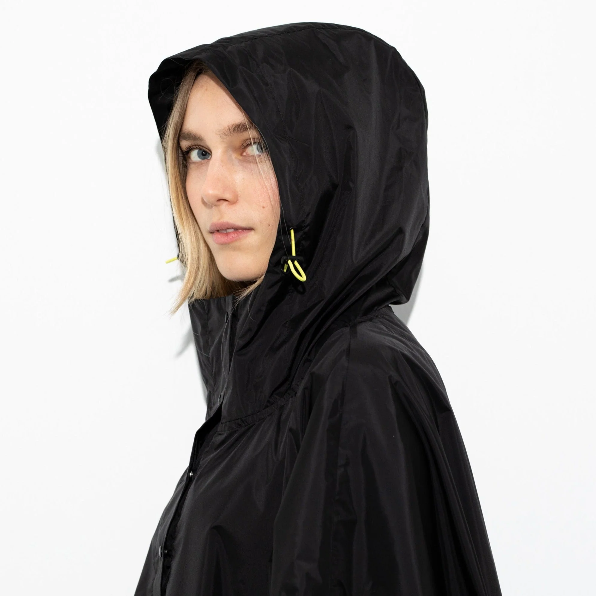 Raincoat solid black - Image 22
