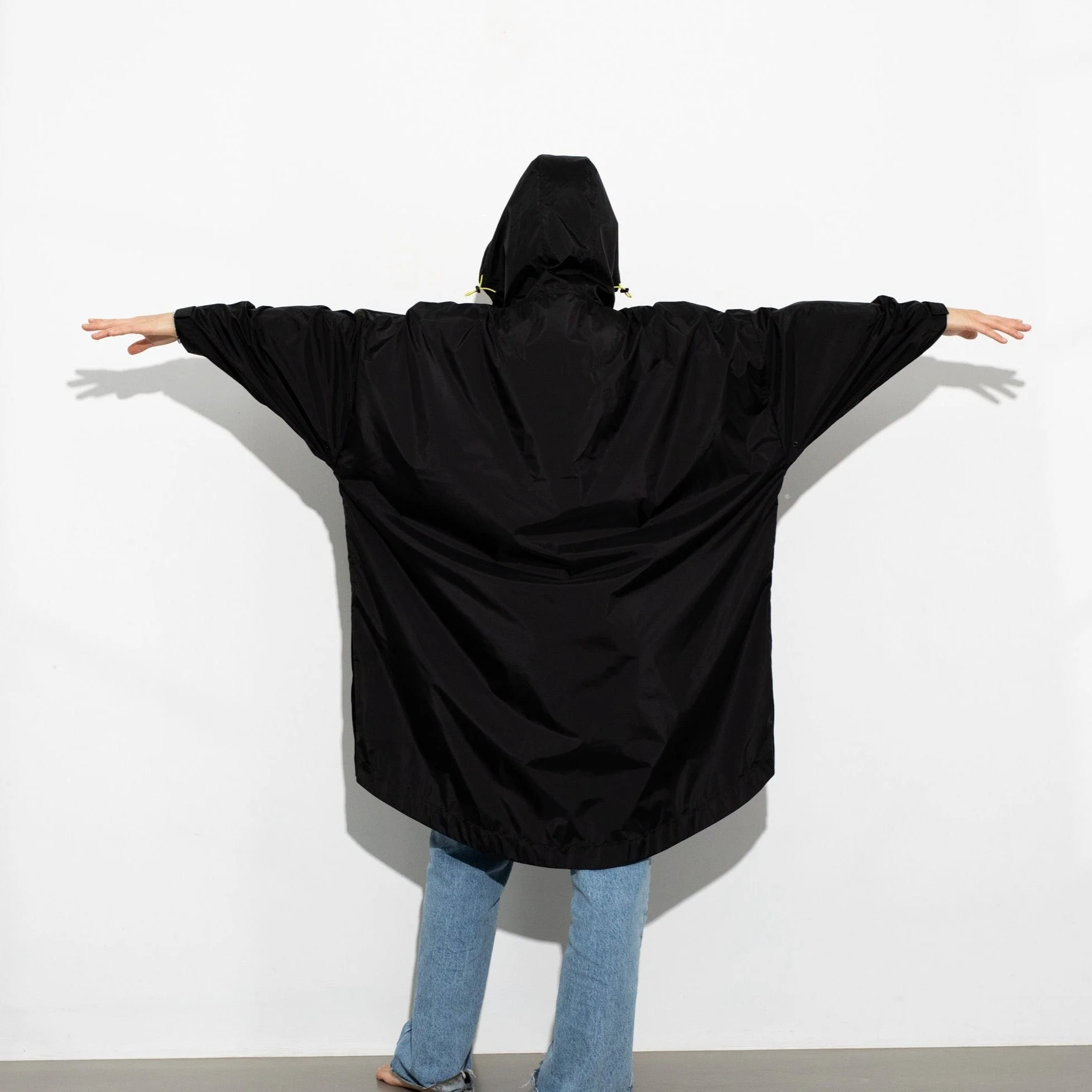 Raincoat solid black - Image 7