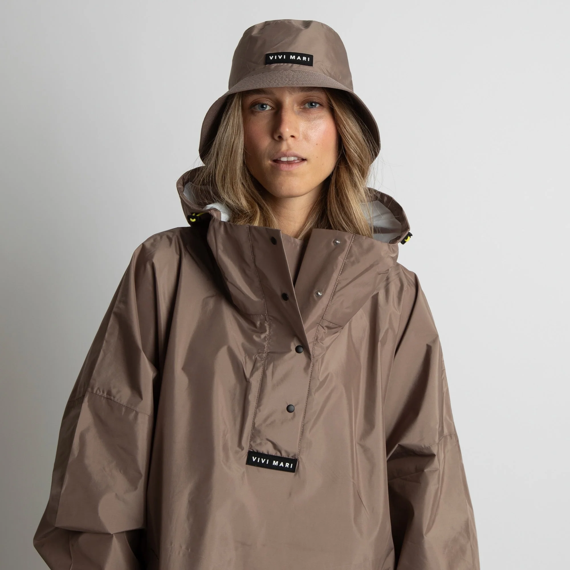 Raincoat solid dark mushroom - Image 13