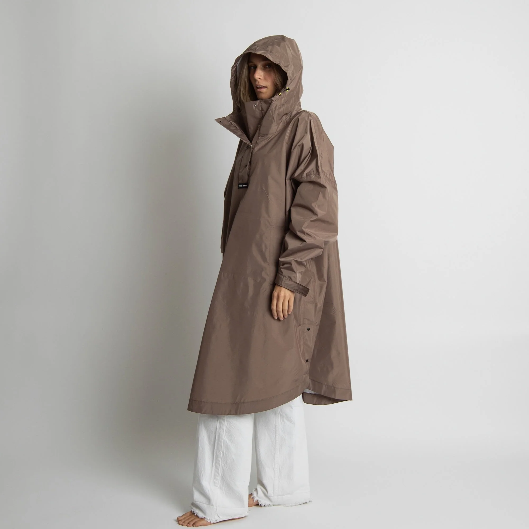 Raincoat solid dark mushroom - Image 4