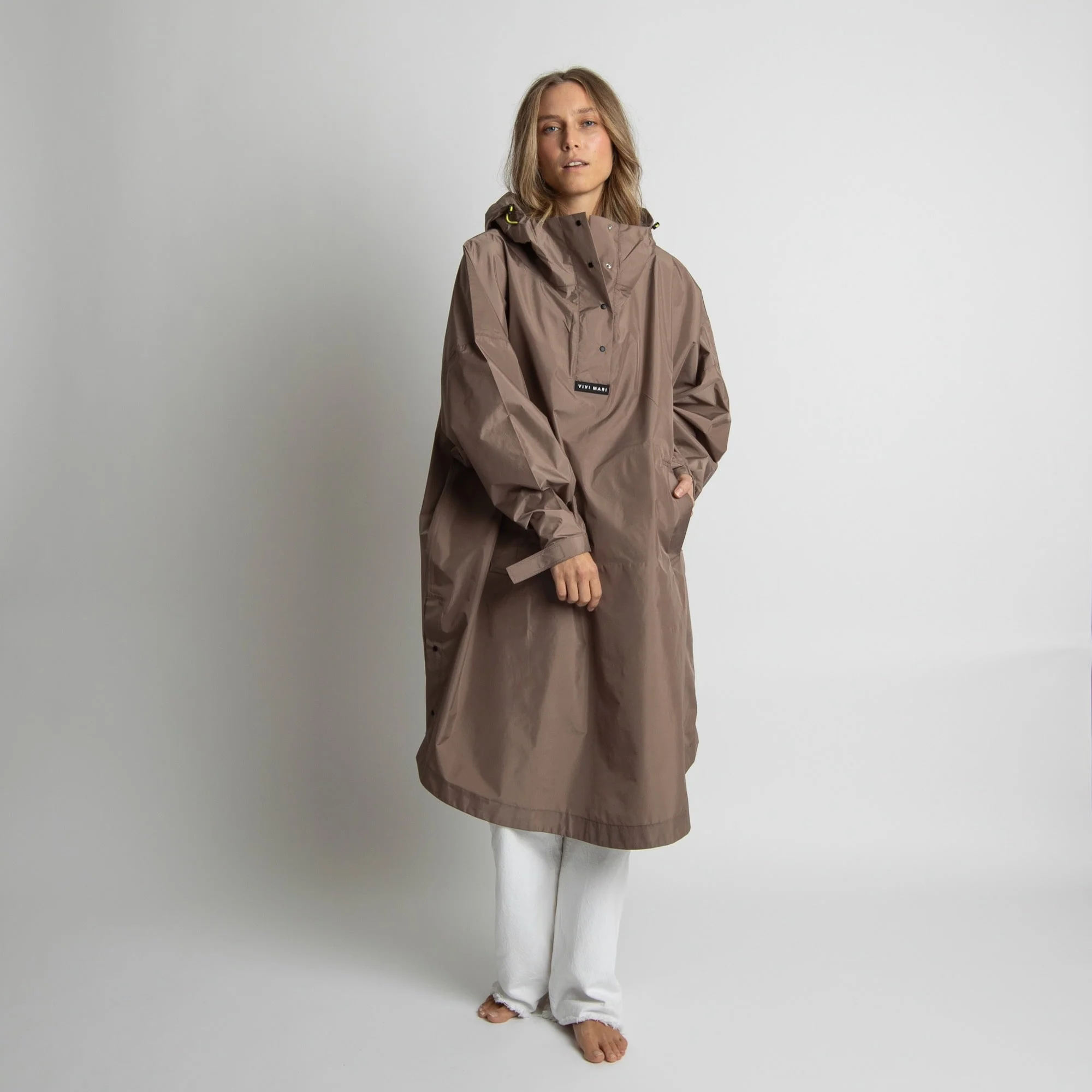 Raincoat solid dark mushroom - Image 7