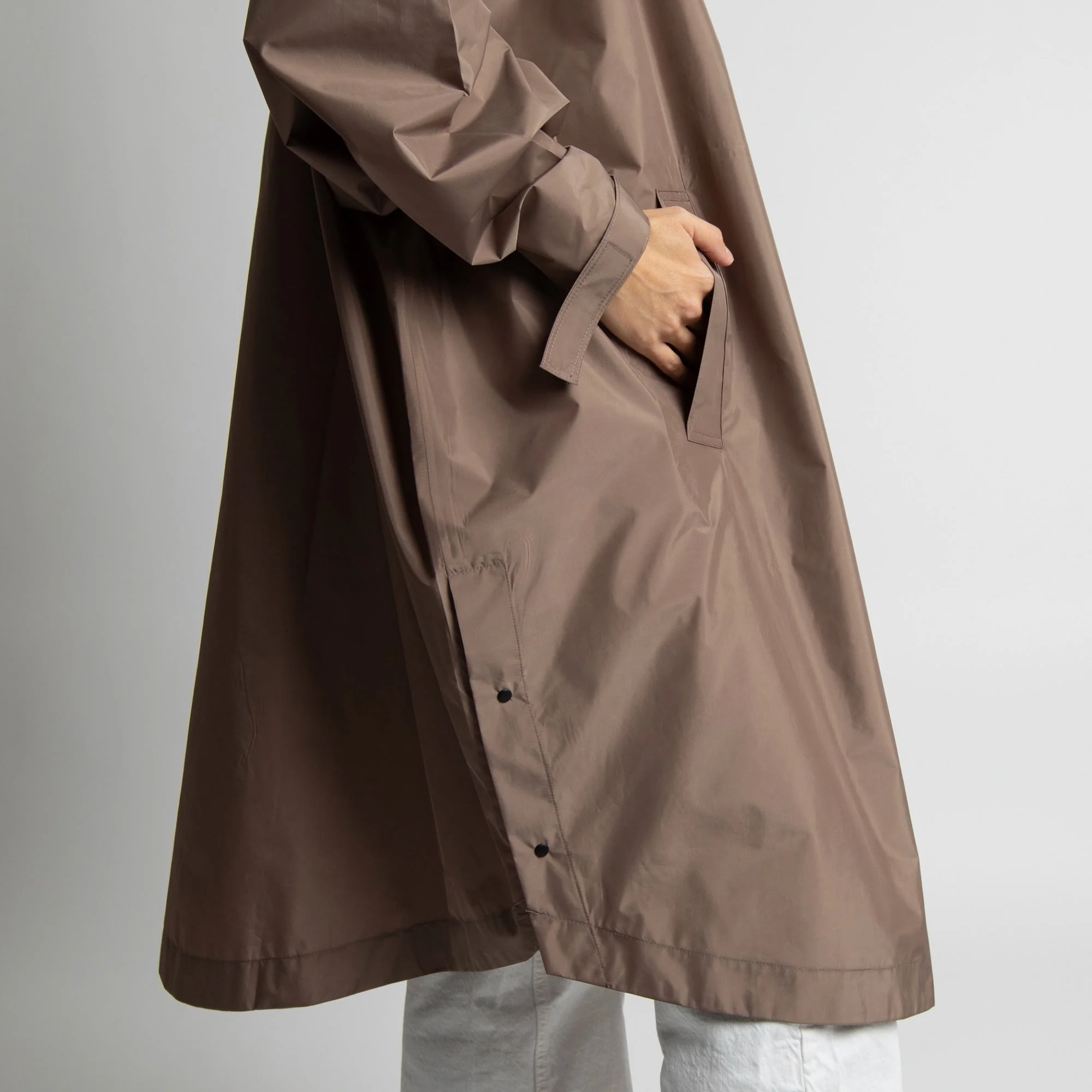 Raincoat solid dark mushroom - Image 8