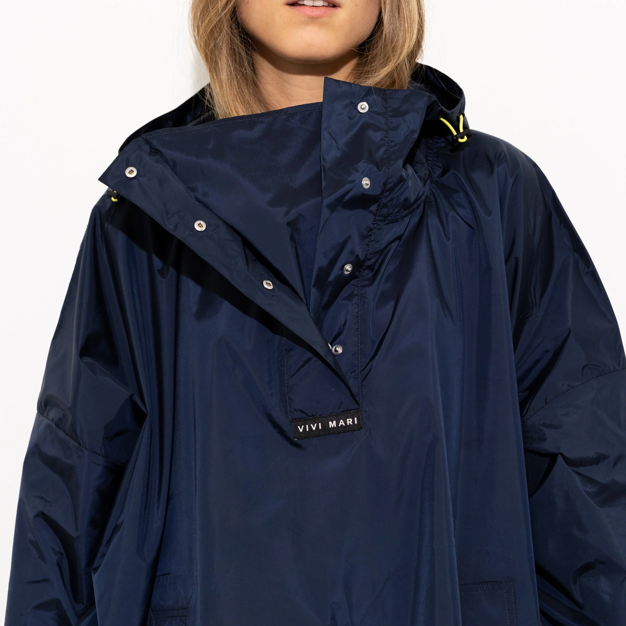 Raincoat solid navy - Image 11