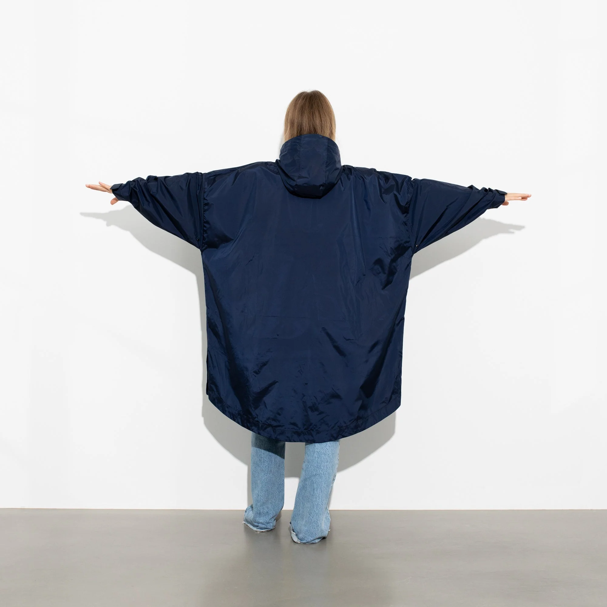 Raincoat solid navy - Image 13