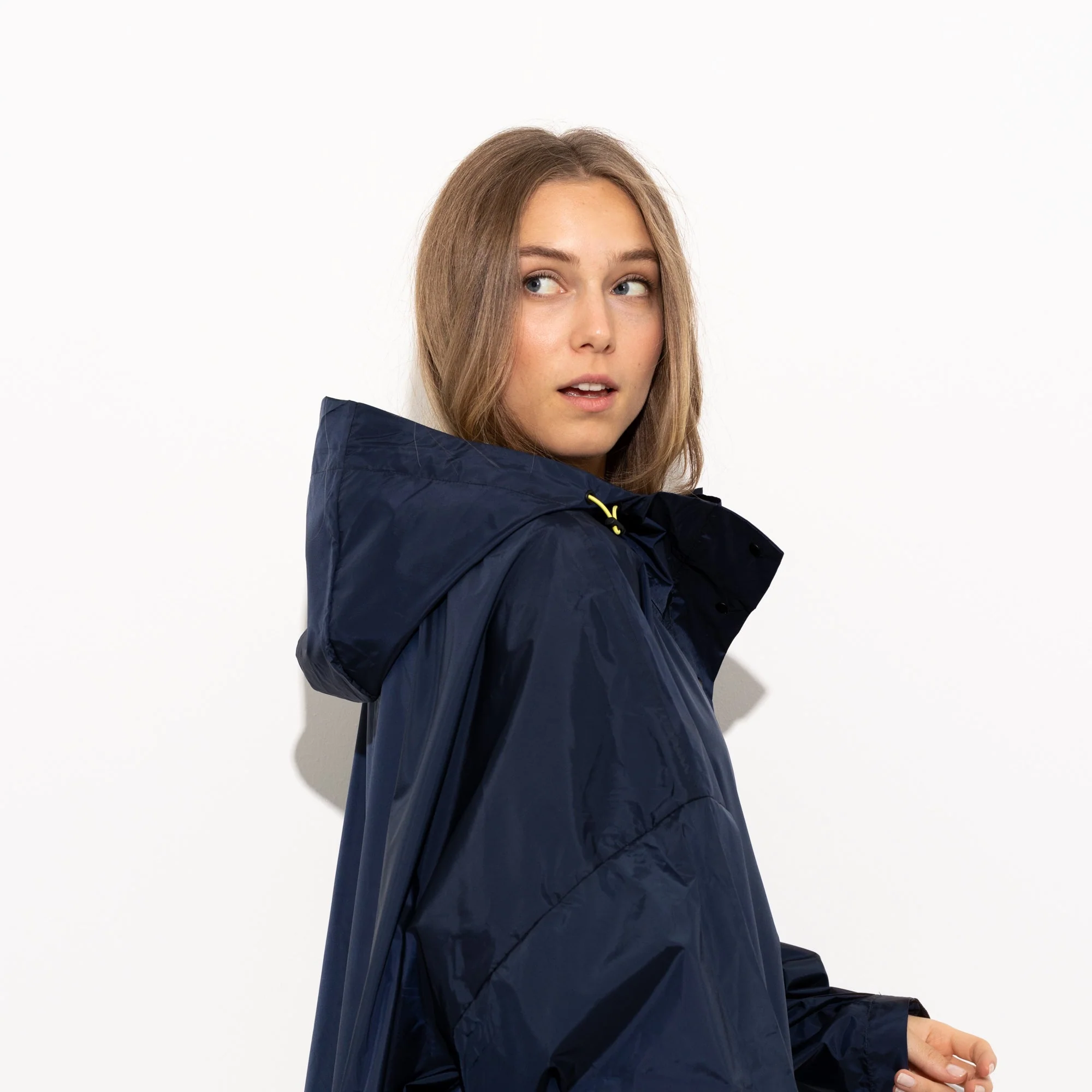 Raincoat solid navy - Image 14