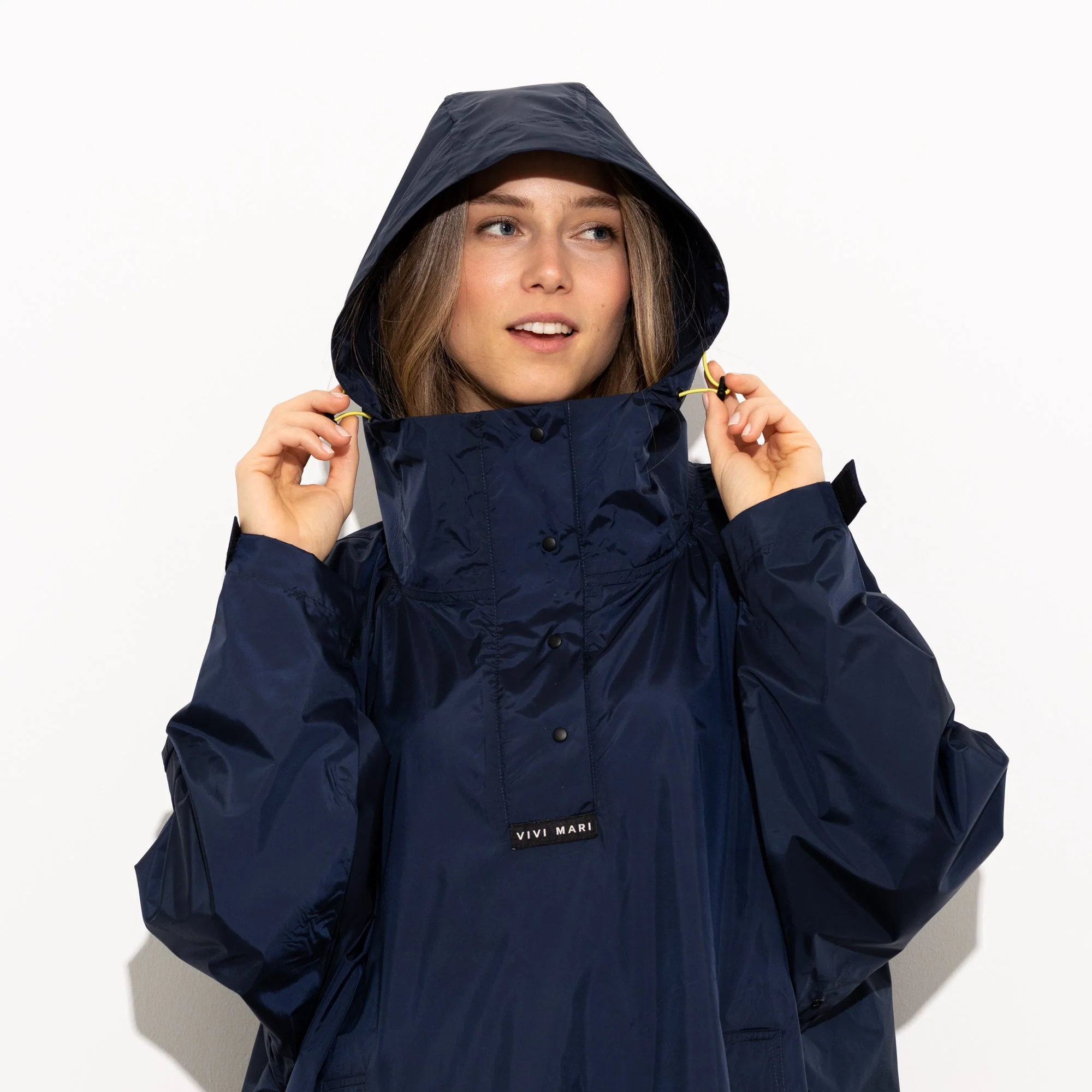 Raincoat solid navy - Image 15