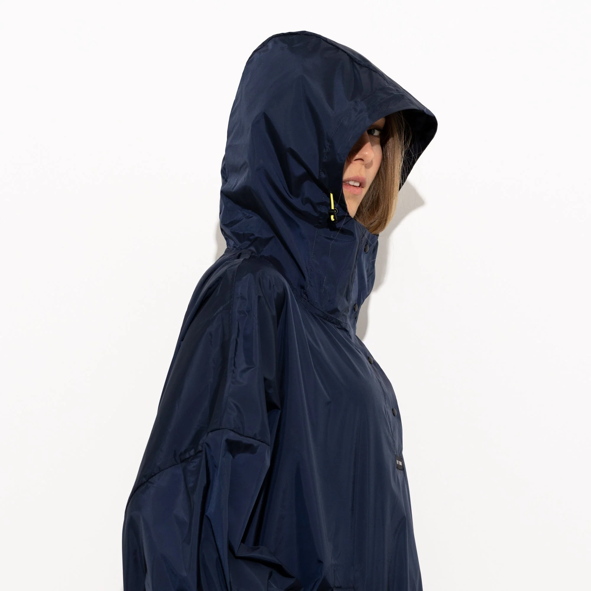 Raincoat solid navy - Image 5