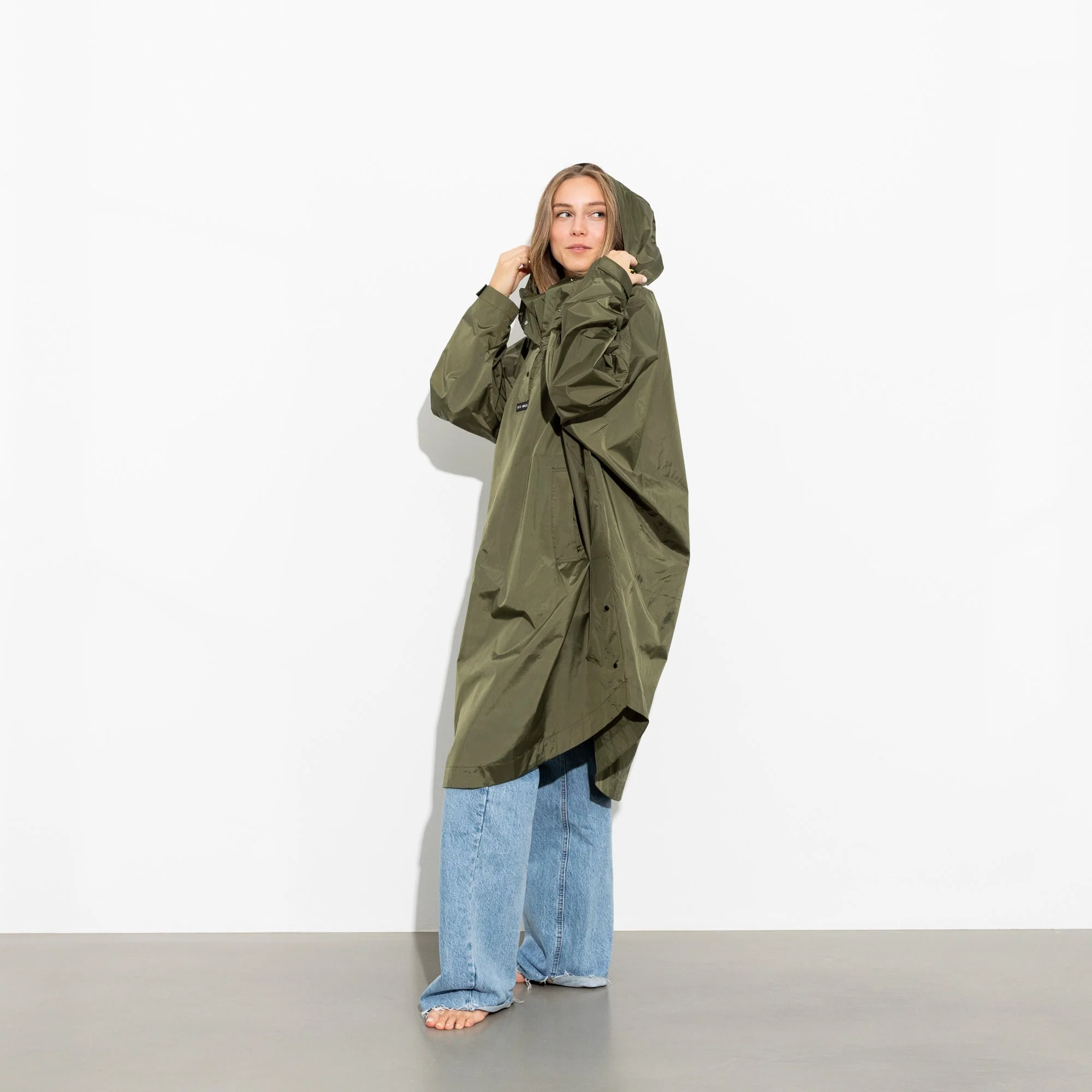 Raincoat solid olive - Image 21