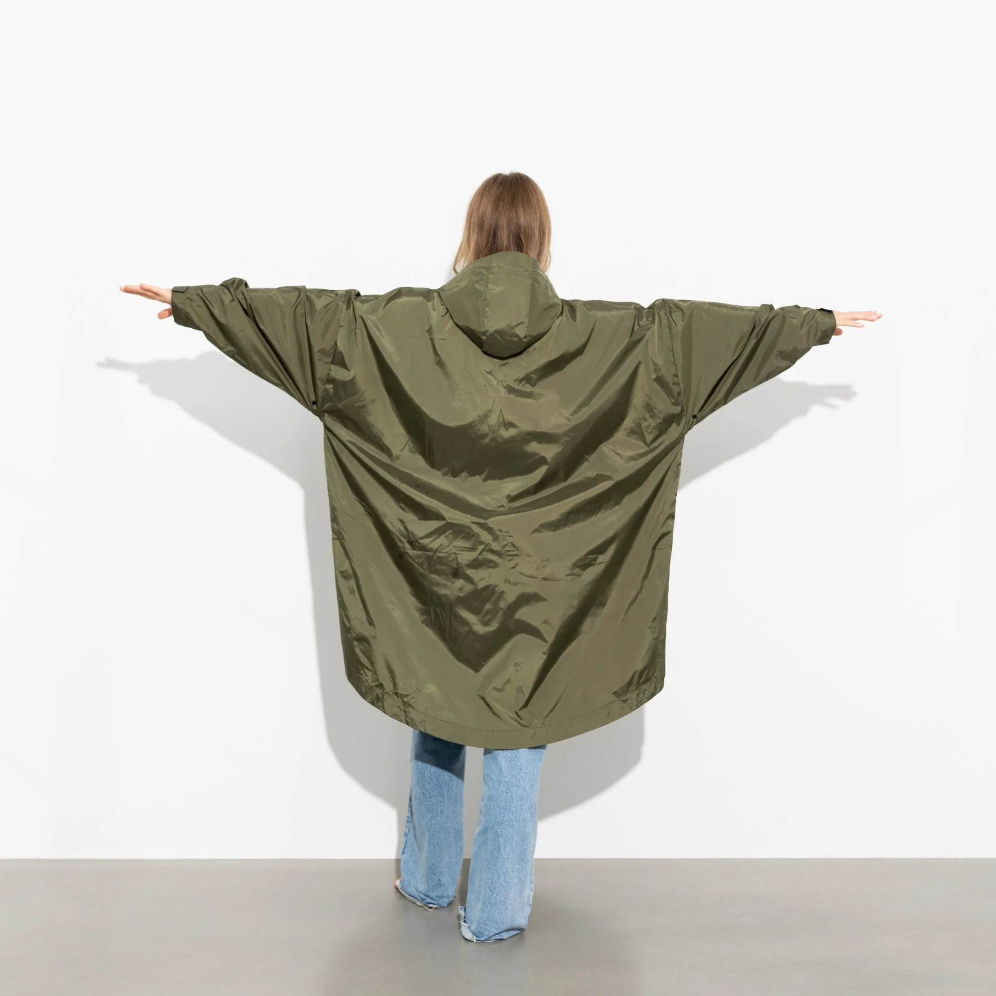 Raincoat solid olive - Image 23