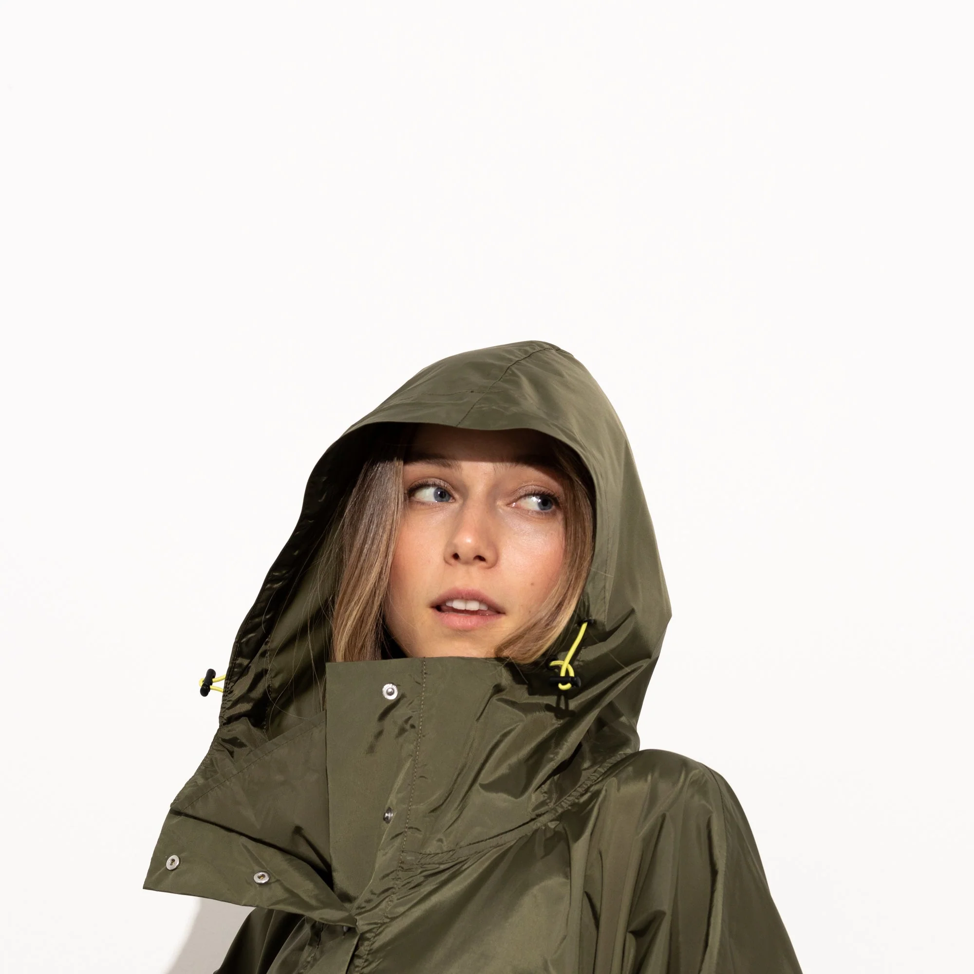Raincoat solid olive - Image 26
