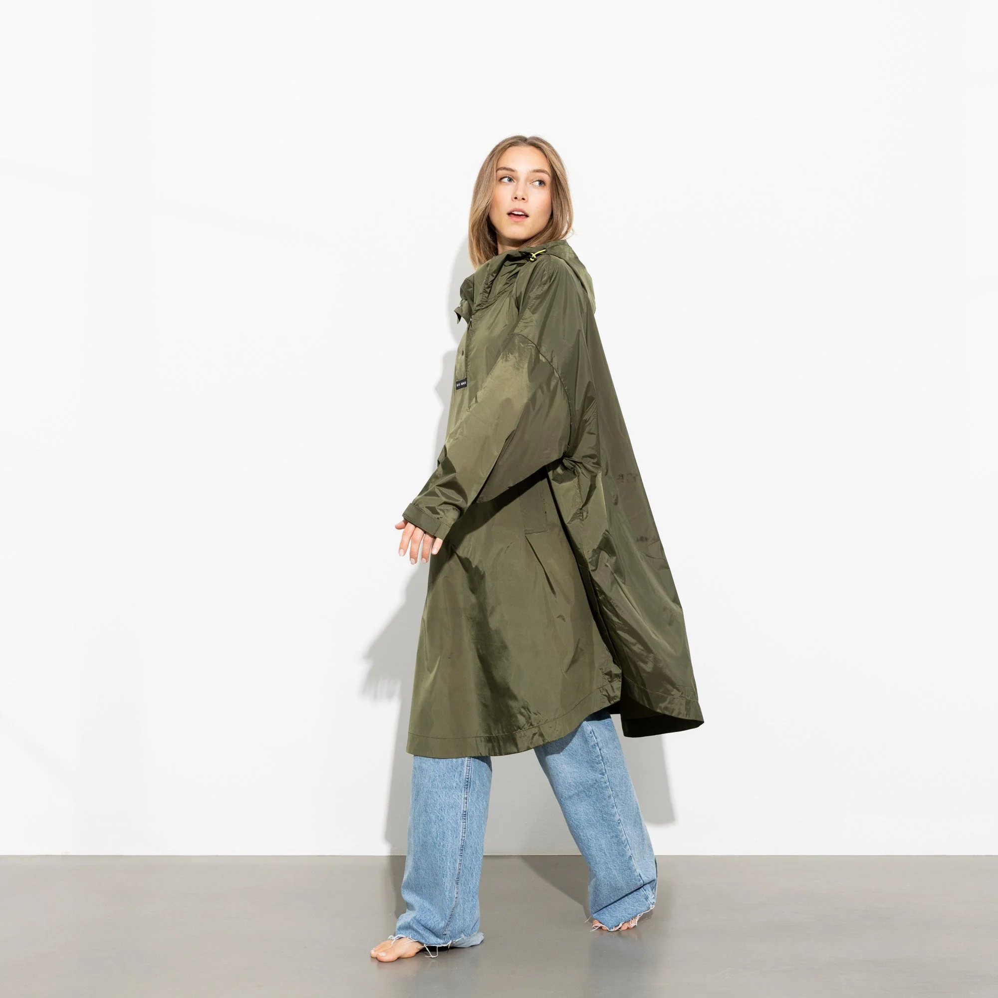 Raincoat solid olive - Image 27