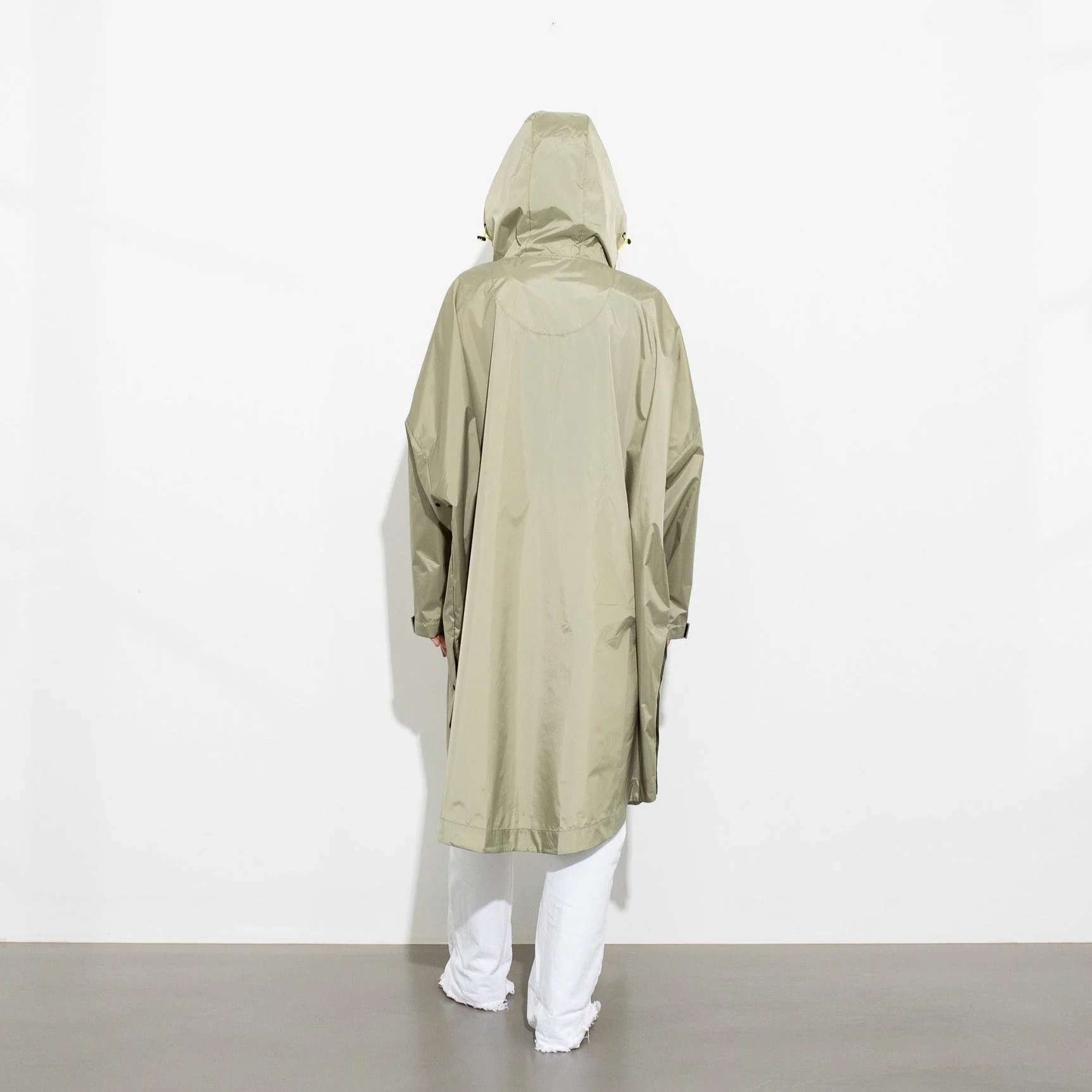 Raincoat solid pale olive - Image 20