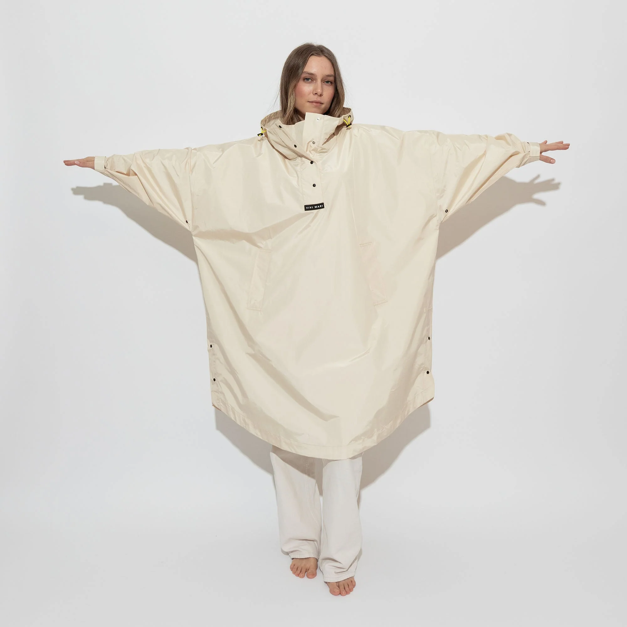 Raincoat solid sand - Image 10