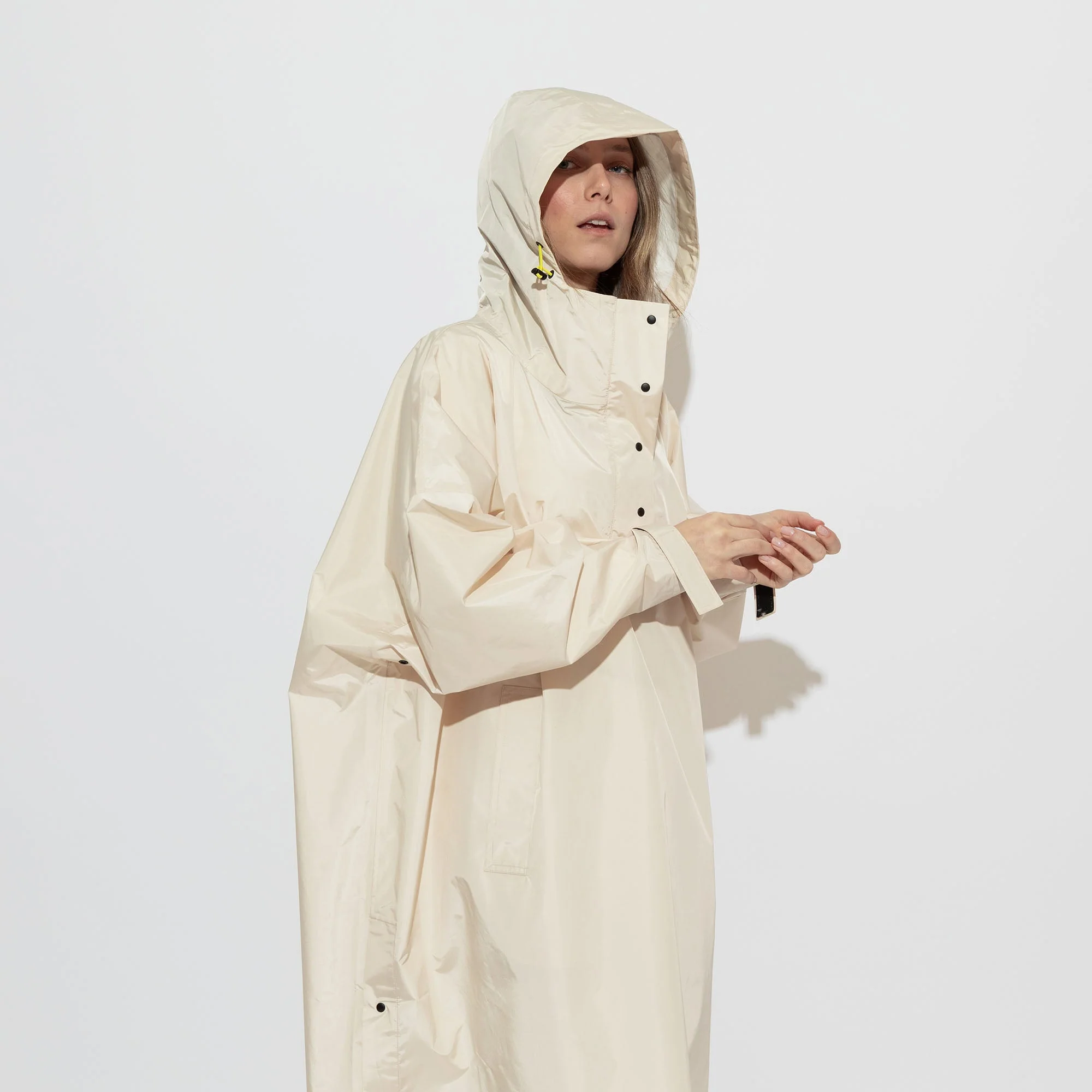 Raincoat solid sand - Image 7