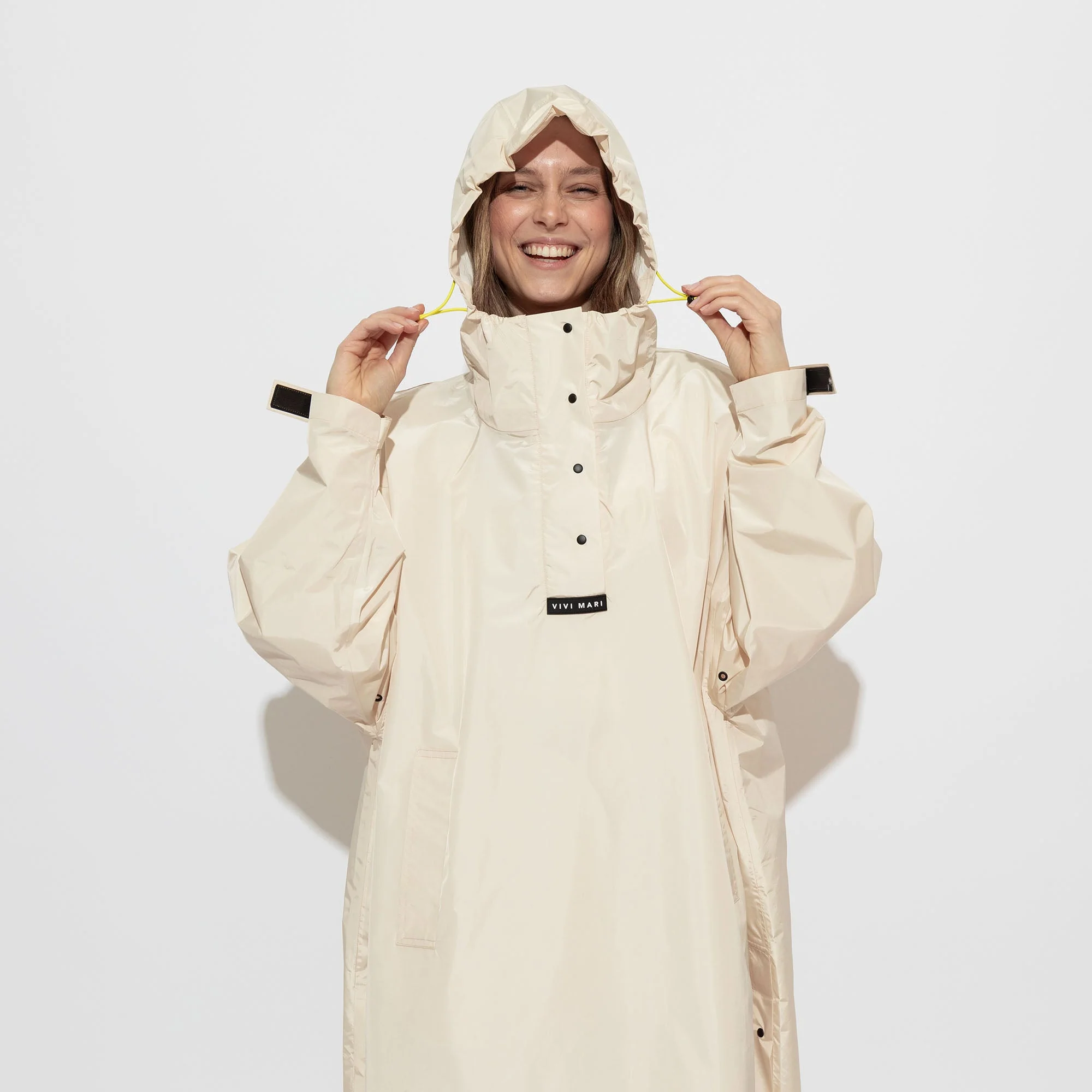 Raincoat solid sand - Image 8