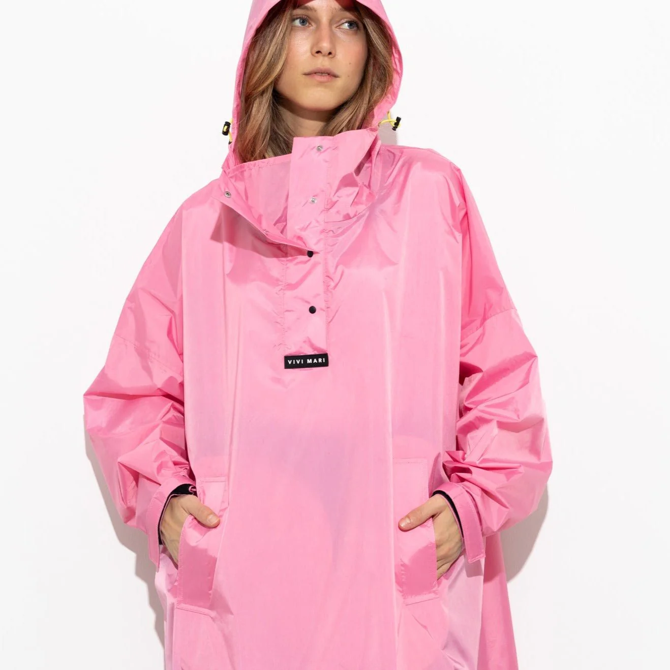 Raincoat solid soft pink - Image 12