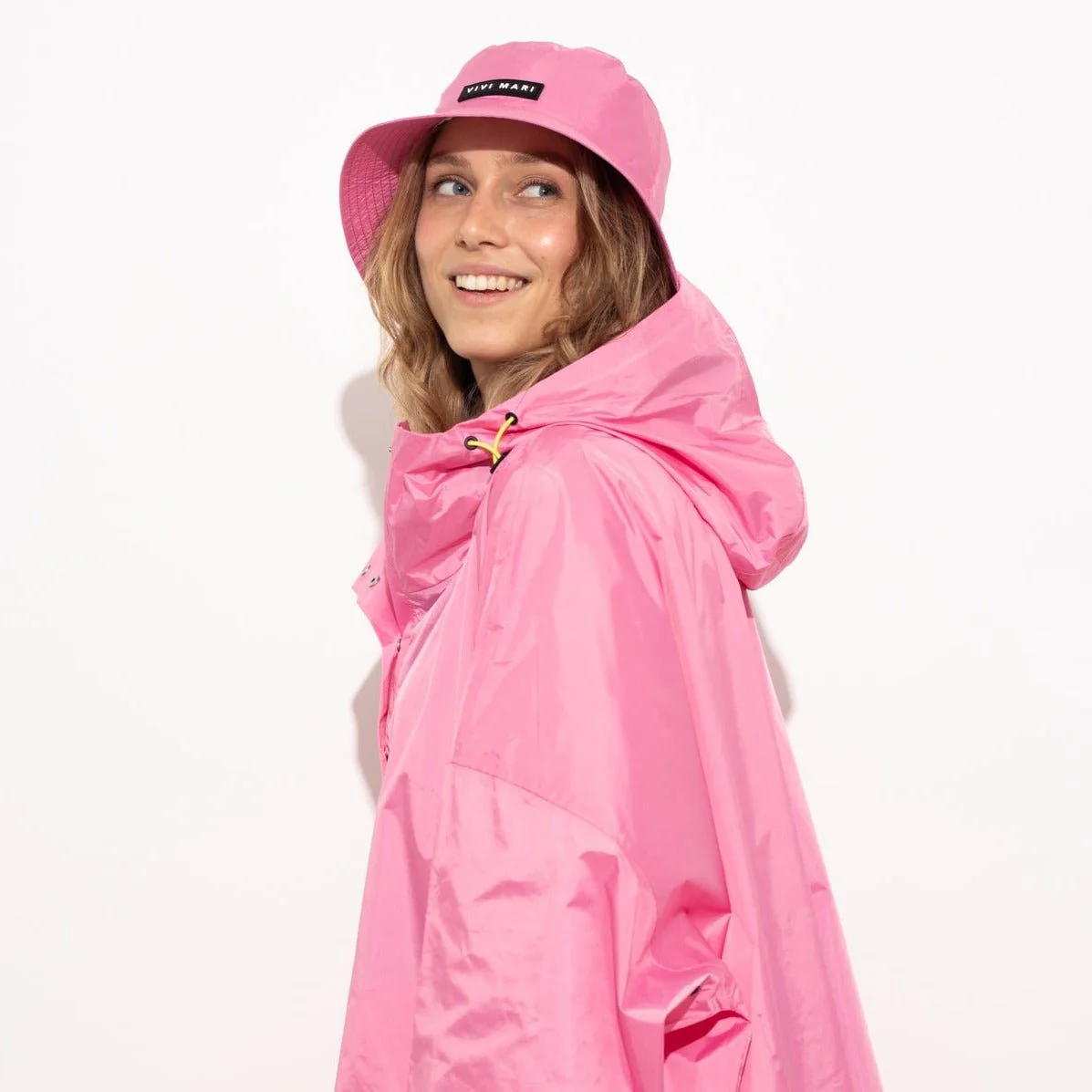 Raincoat solid soft pink - Image 15