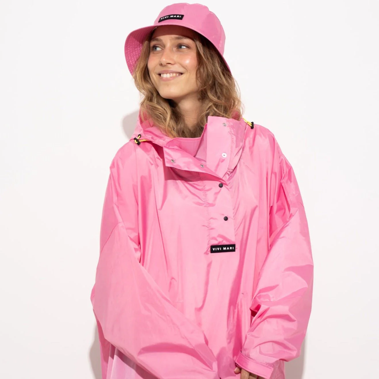 Raincoat solid soft pink - Image 19