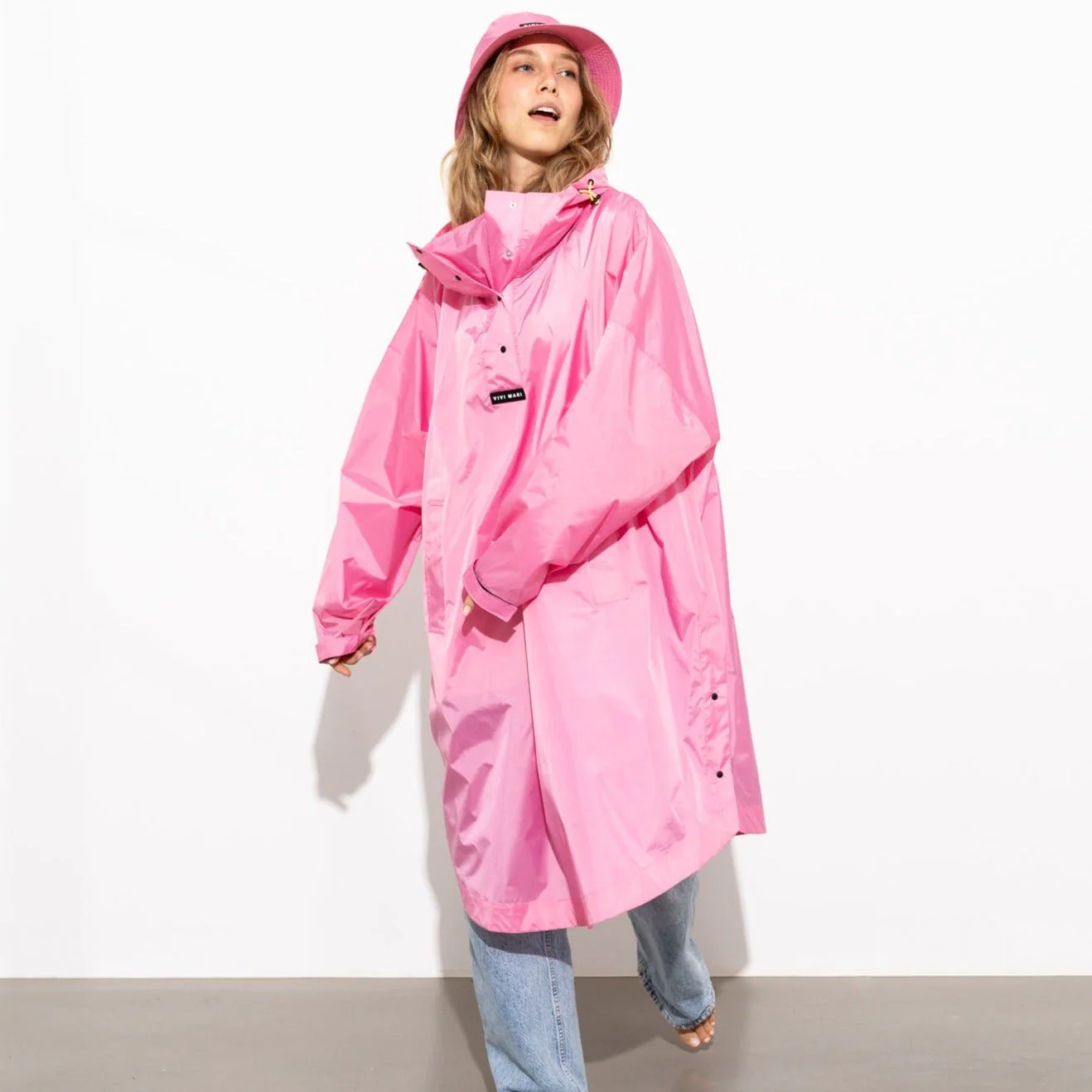 Raincoat solid soft pink - Image 20