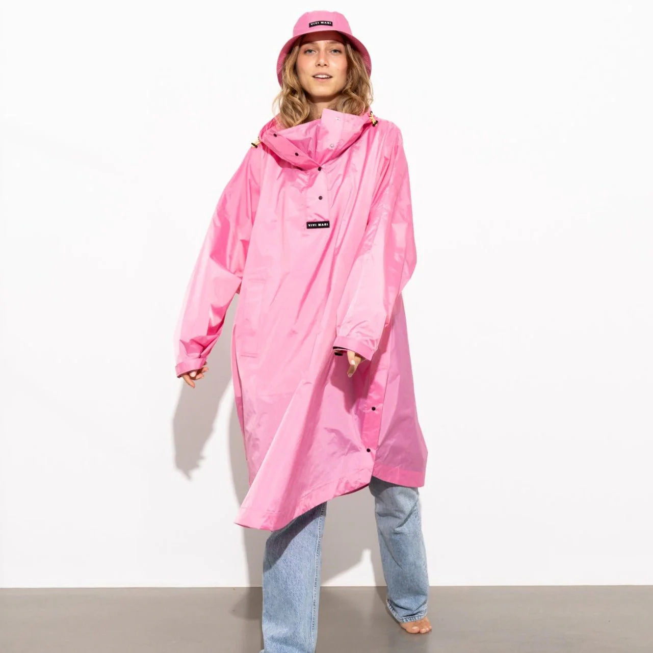 Raincoat solid soft pink - Image 21