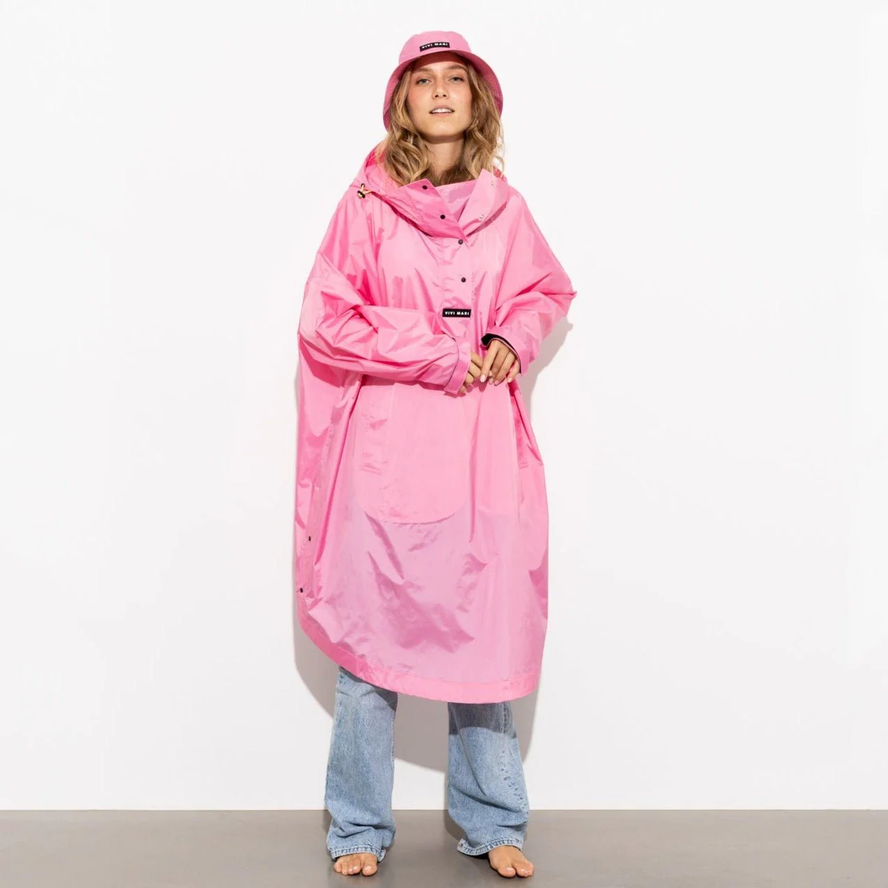 Raincoat solid soft pink - Image 22