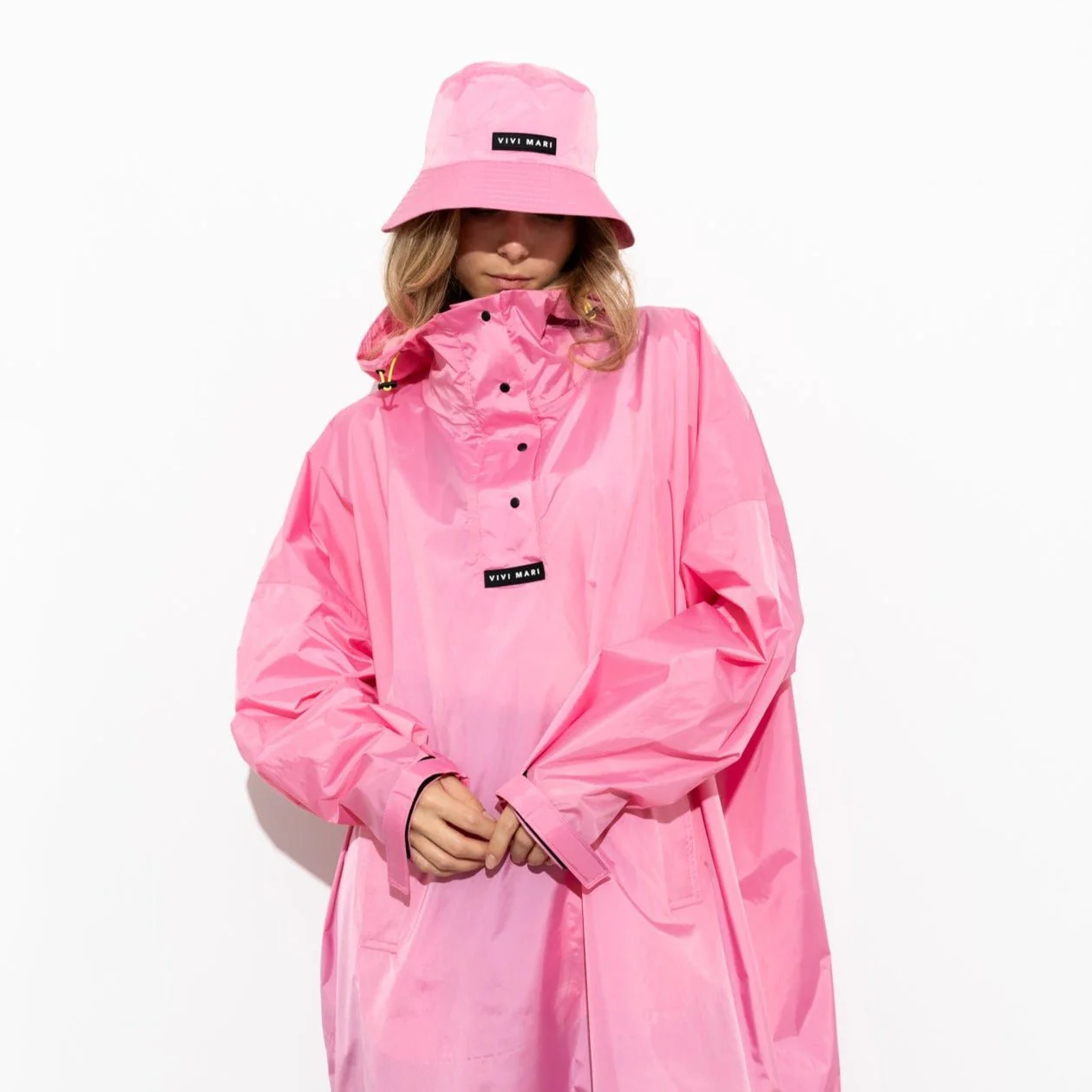 Raincoat solid soft pink - Image 23