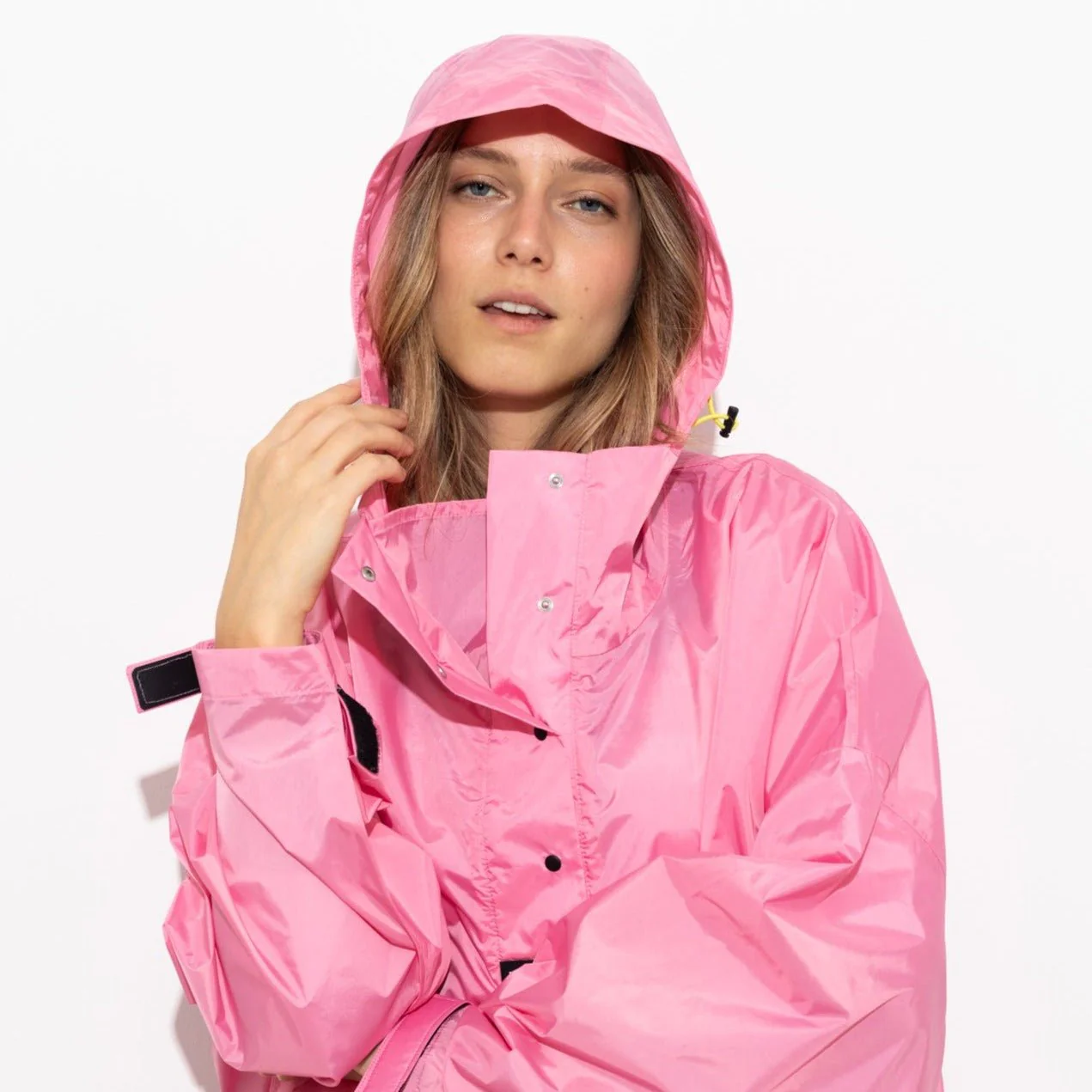 Raincoat solid soft pink - Image 3