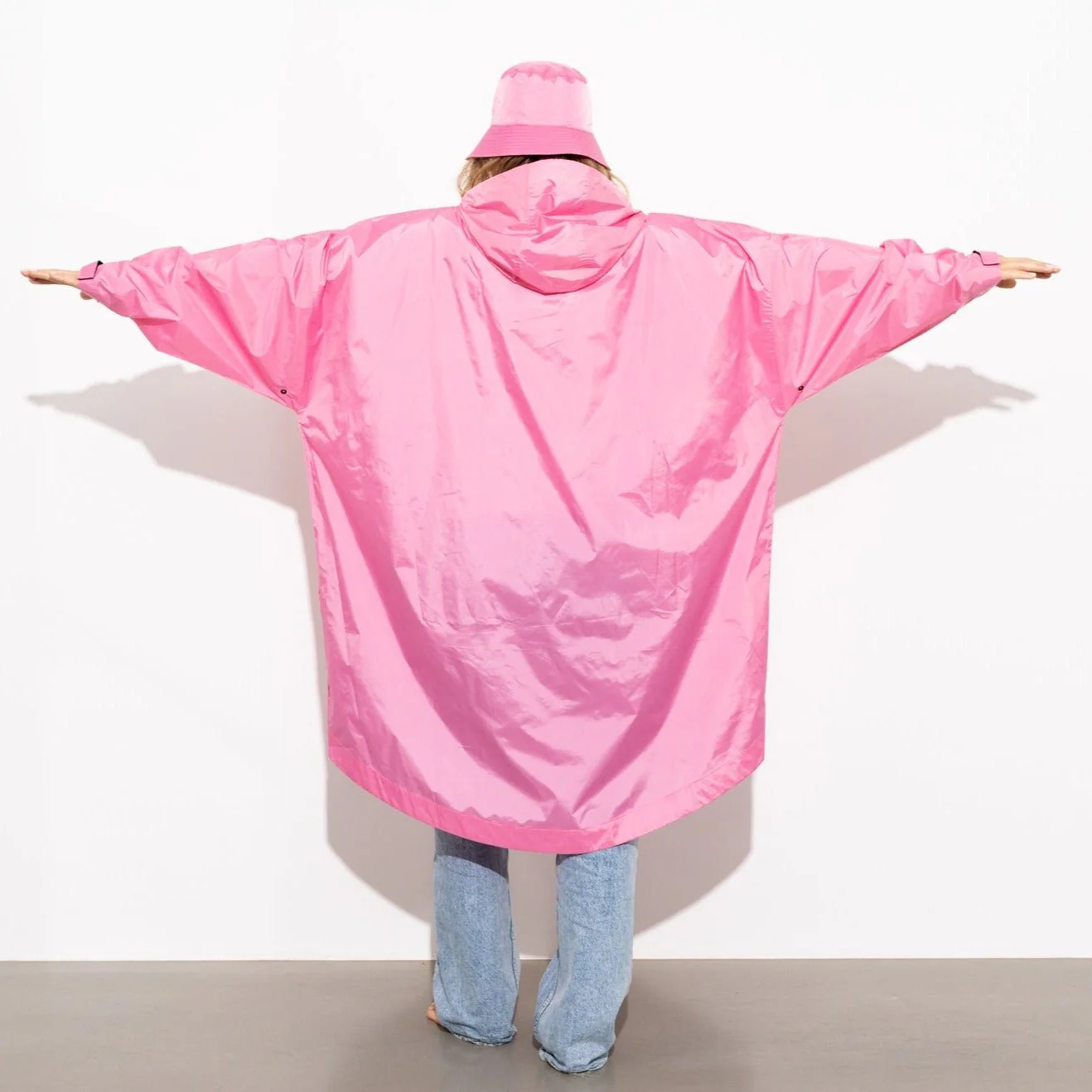 Raincoat solid soft pink - Image 8