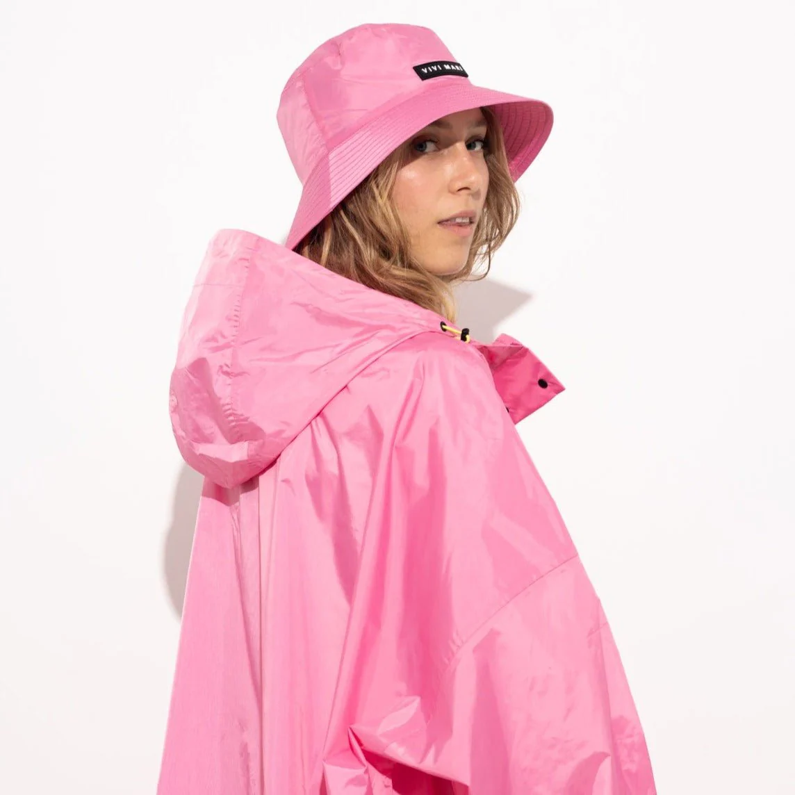Raincoat solid soft pink - Image 9