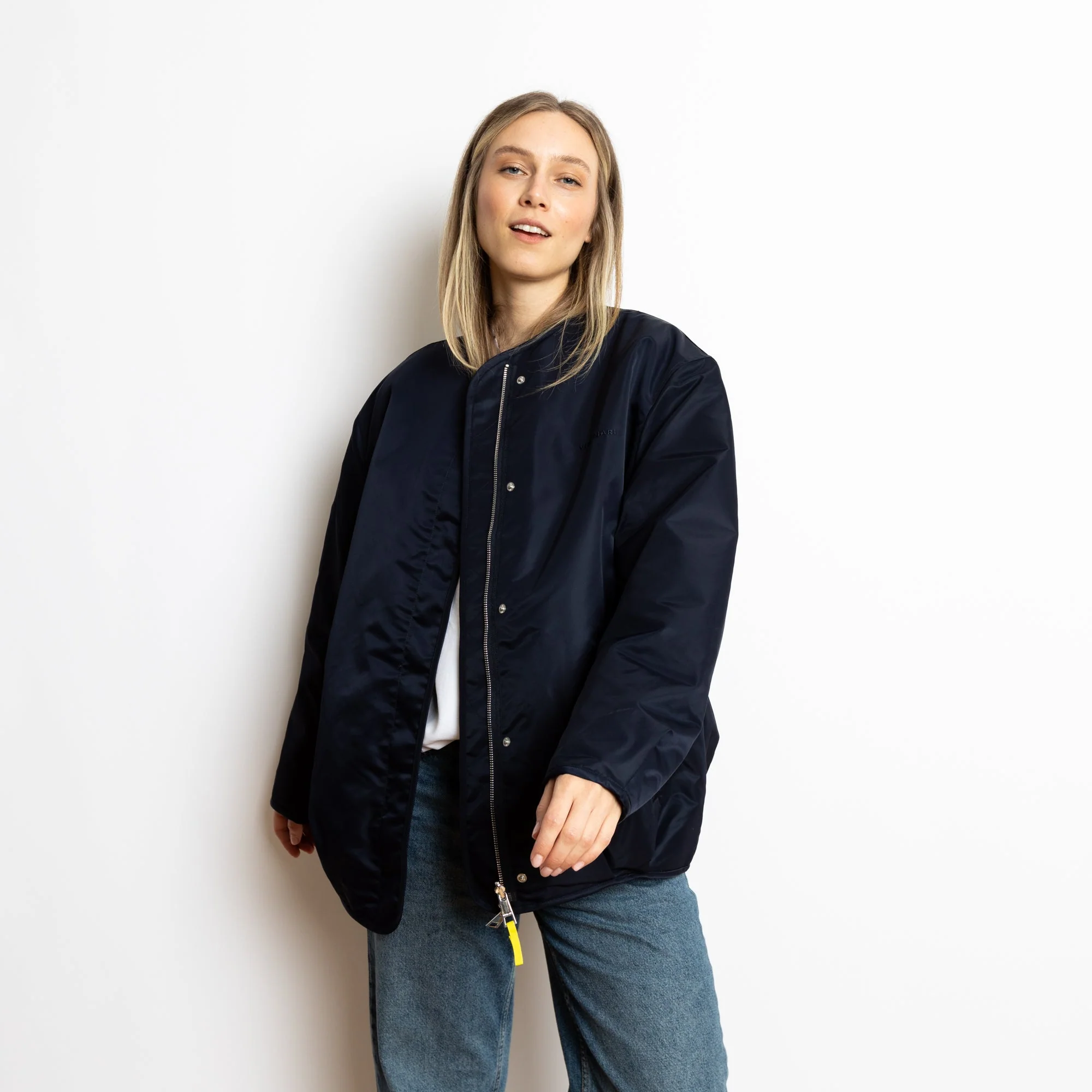 Reversible Bomber Jacket - navy/leo navy-olive - Image 3
