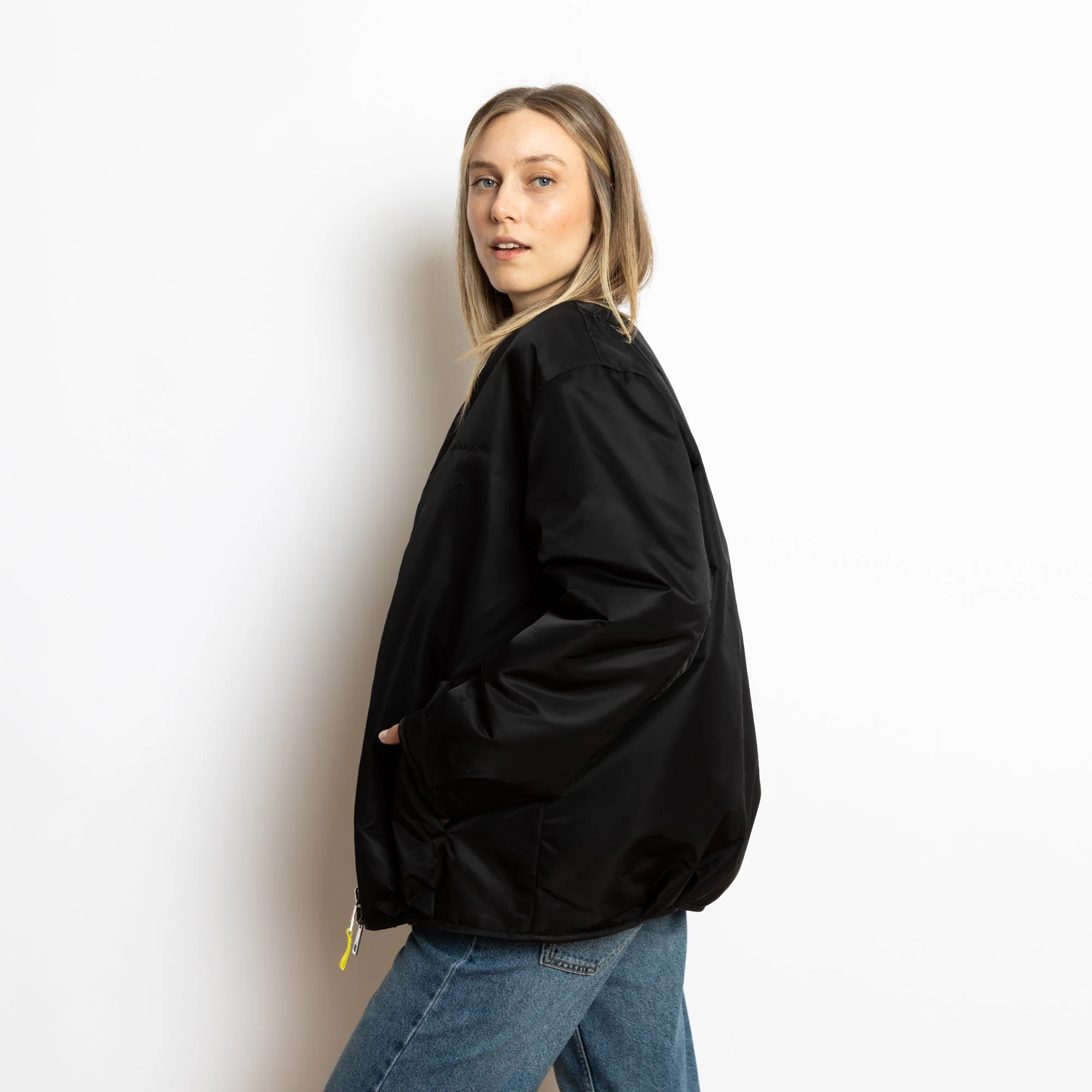 Reversible Bomber Jacket - black/leo black-sand - Image 14