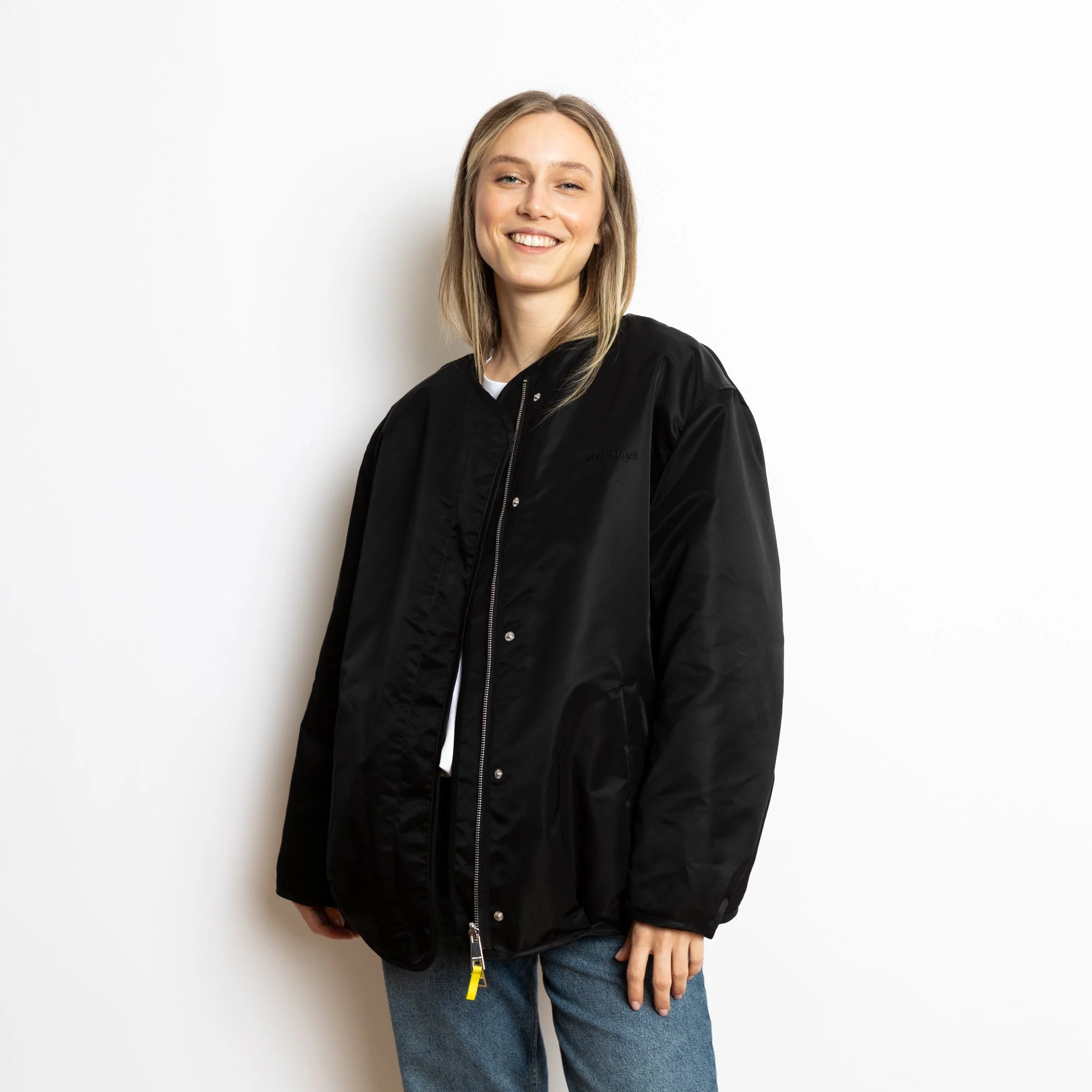 Reversible Bomber Jacket - black/leo black-sand - Image 3