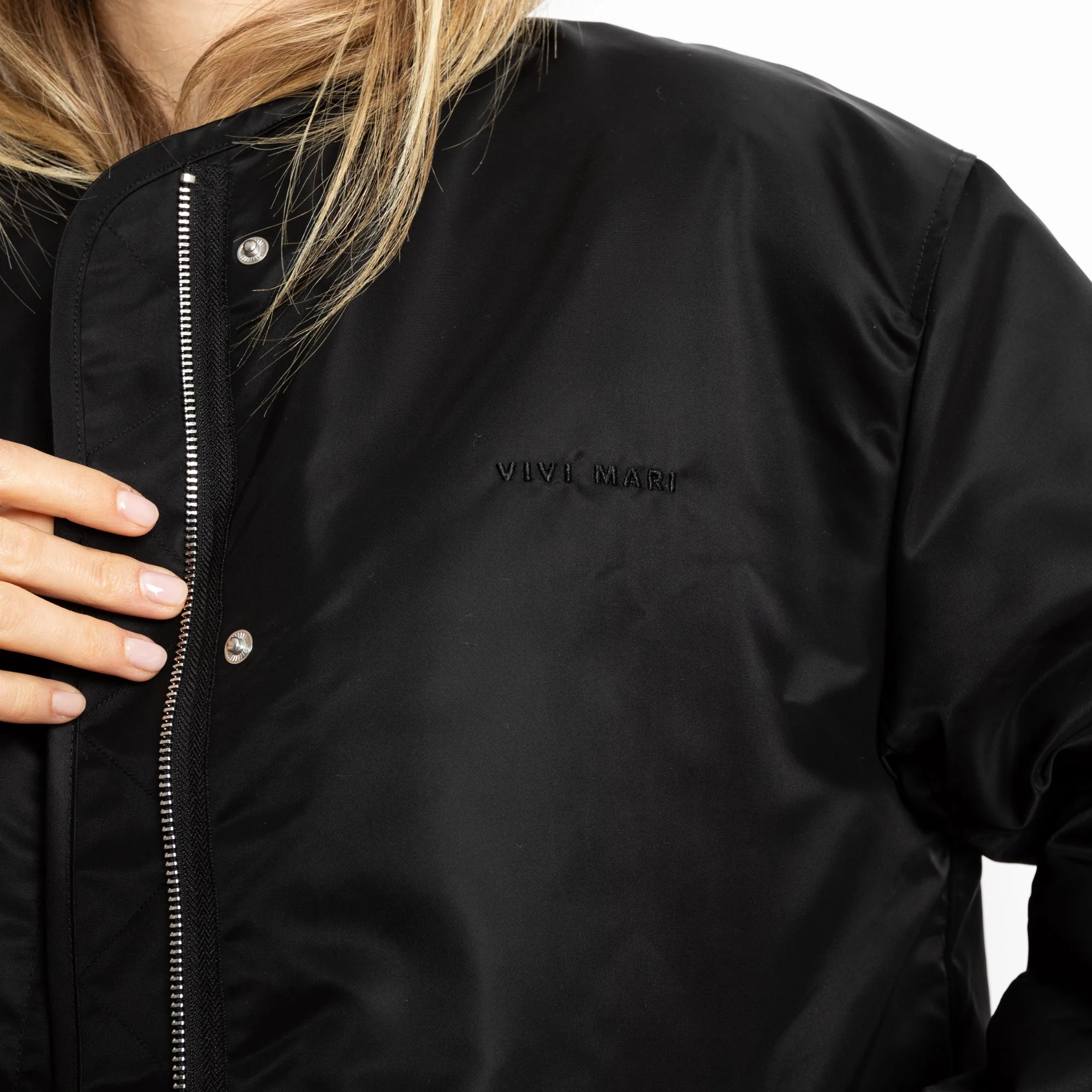 Reversible Bomber Jacket - black/leo black-sand - Image 8