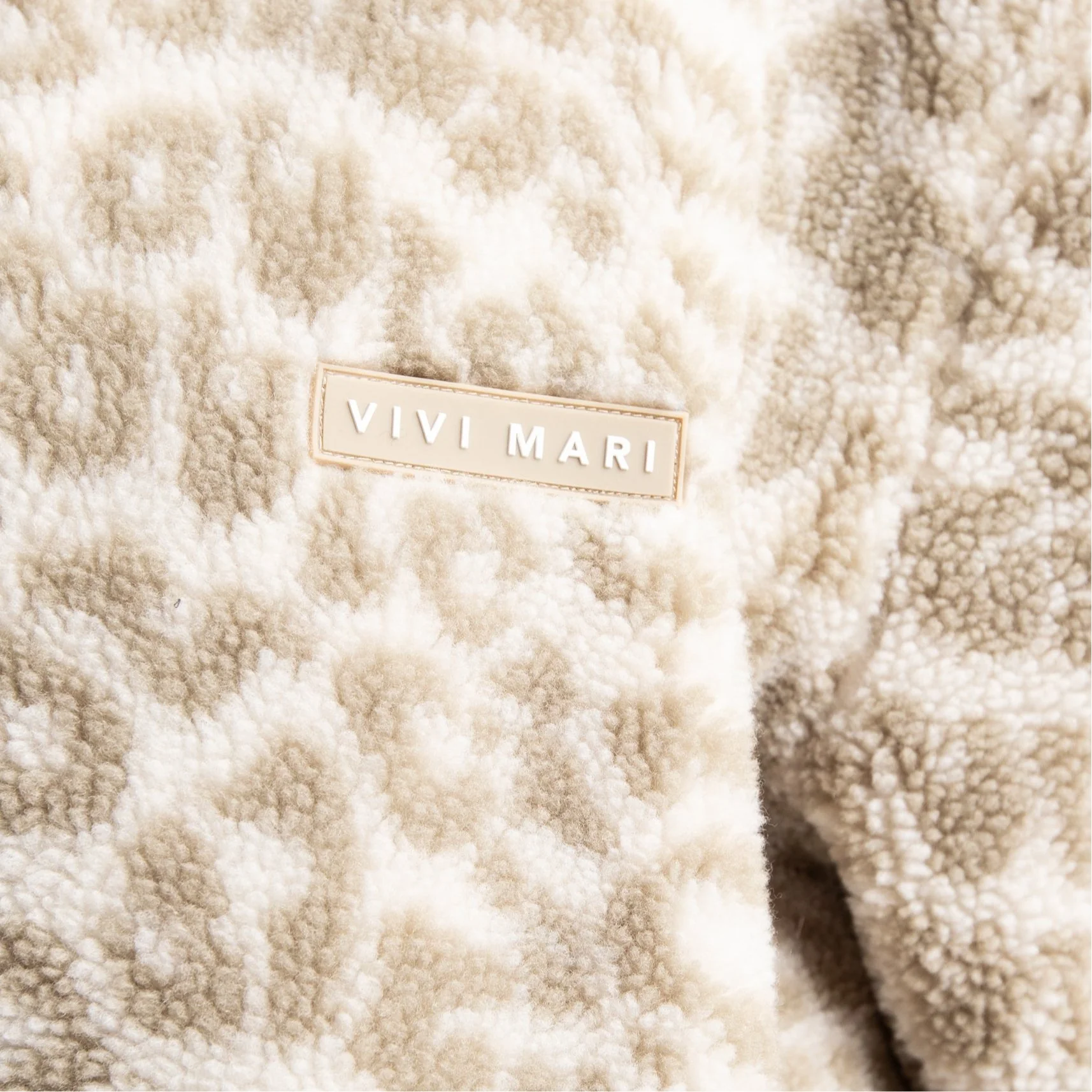 Reversible Bomber Jacket - stone/leo stone-sand - Image 6