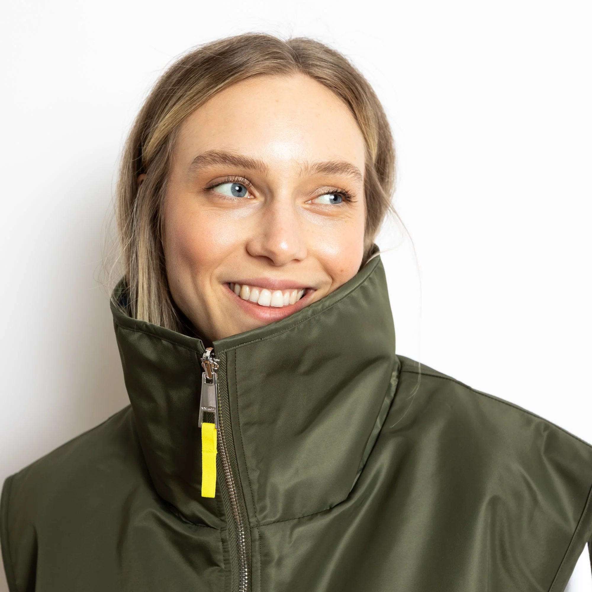 Reversible Bomber Vest - olive/leo navy-olive - Image 7