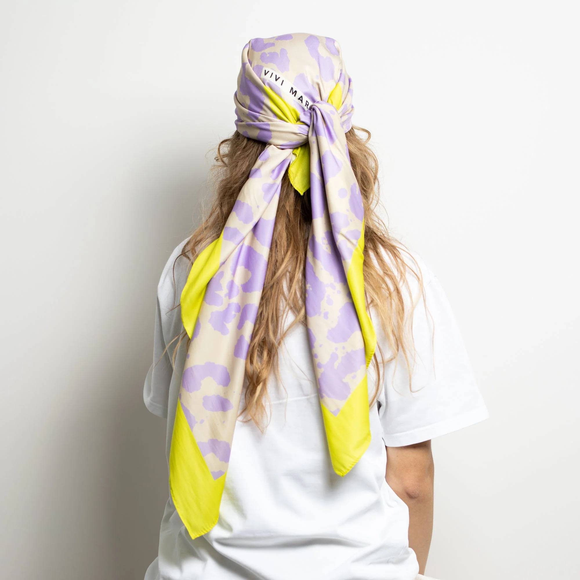 Scarf leo - lavender/grey - Image 7