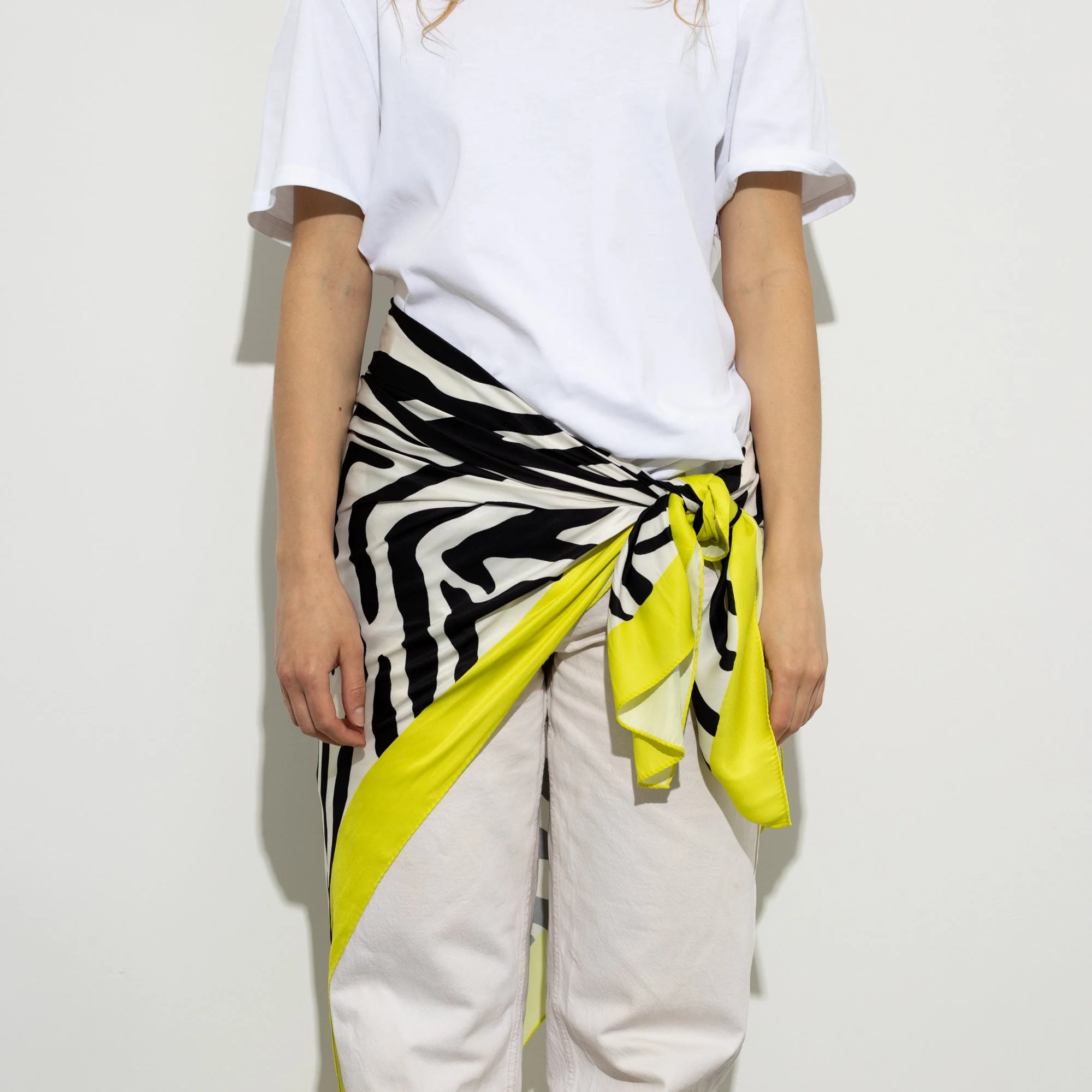 Scarf zebra - black/white - Image 12