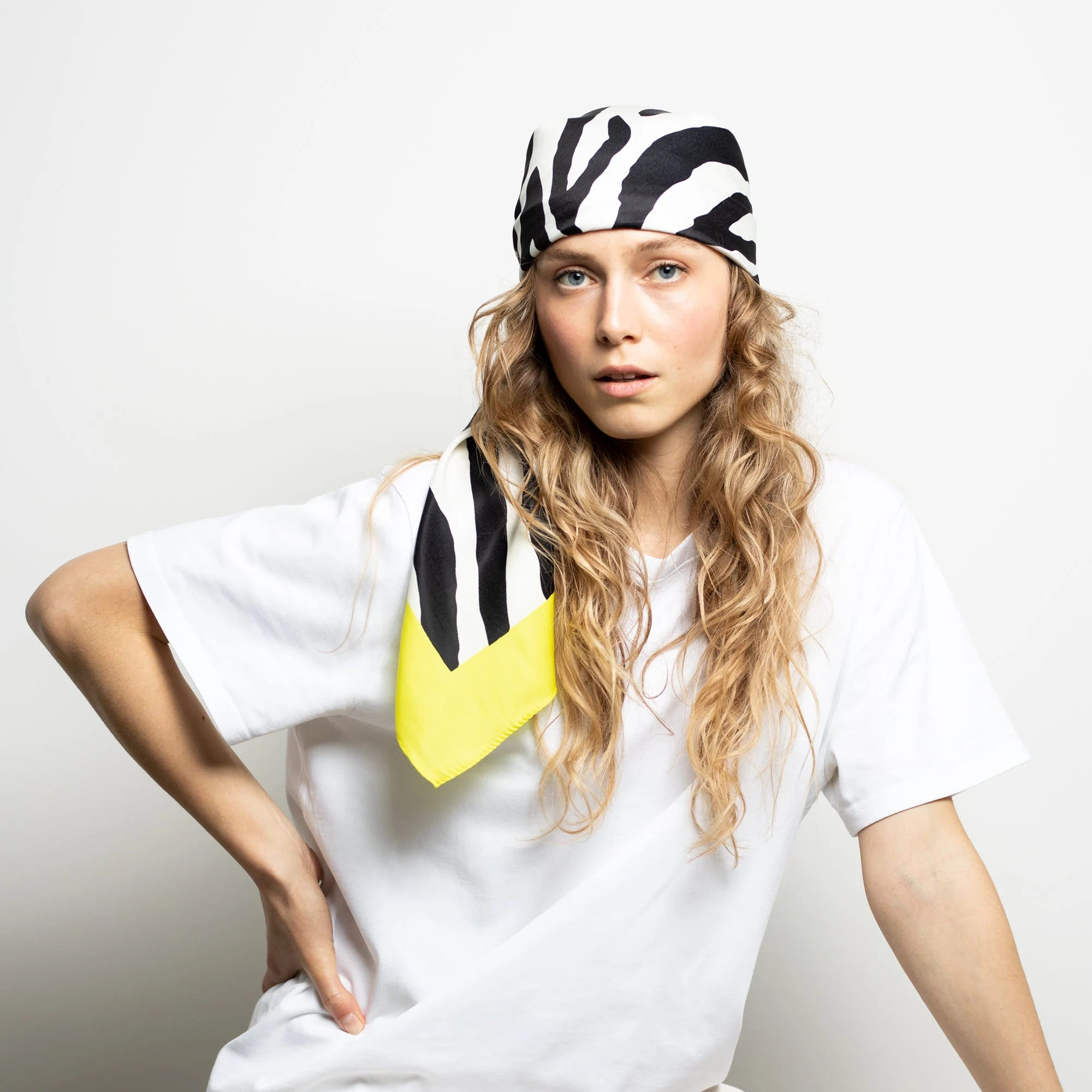 Scarf zebra - black/white - Image 5