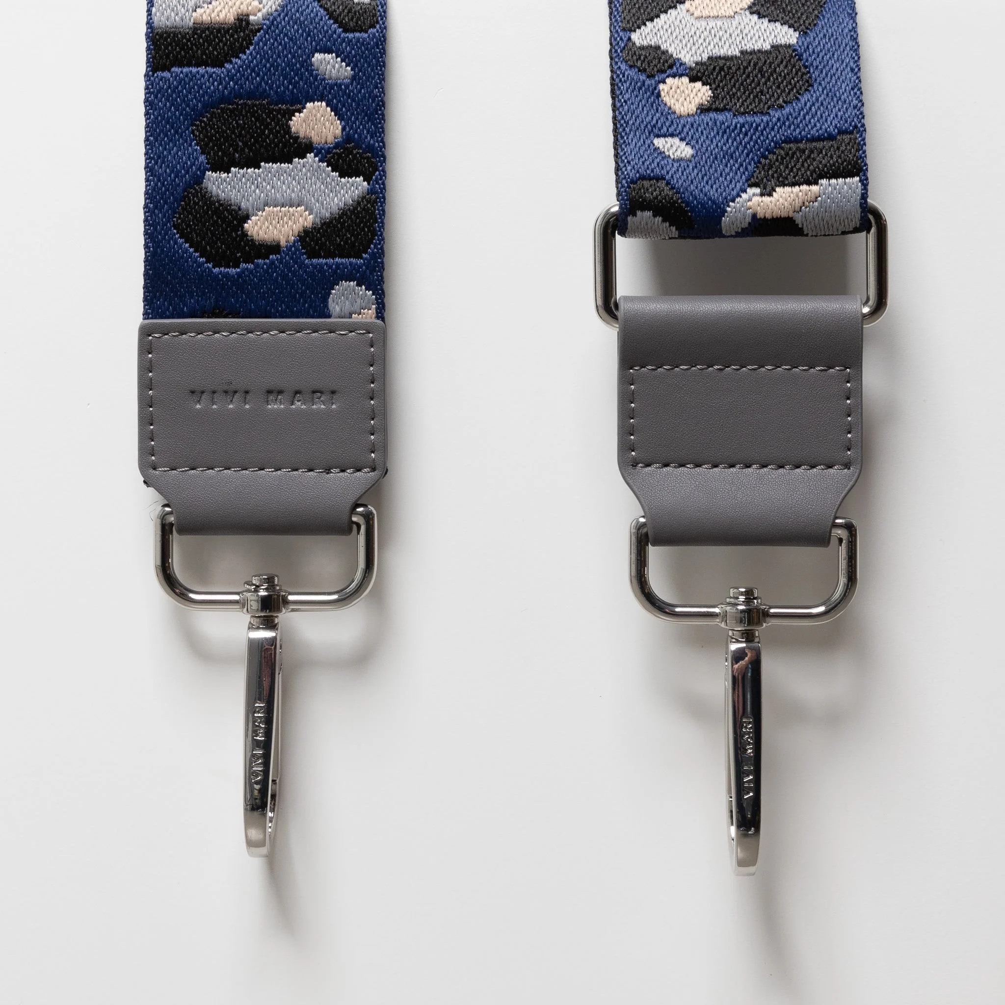 strap abstract leopard blue/black - taupe - Image 5