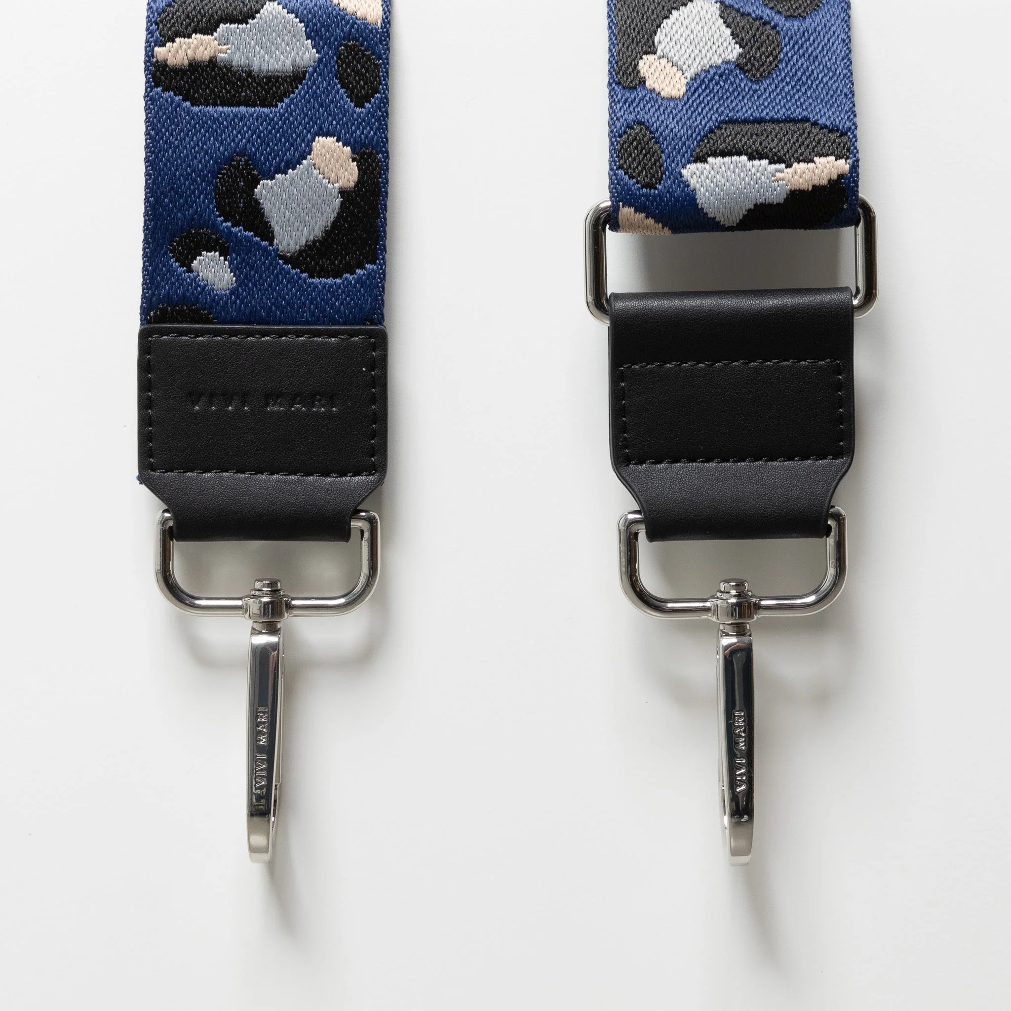 strap abstract leopard blue/black - black - Image 10