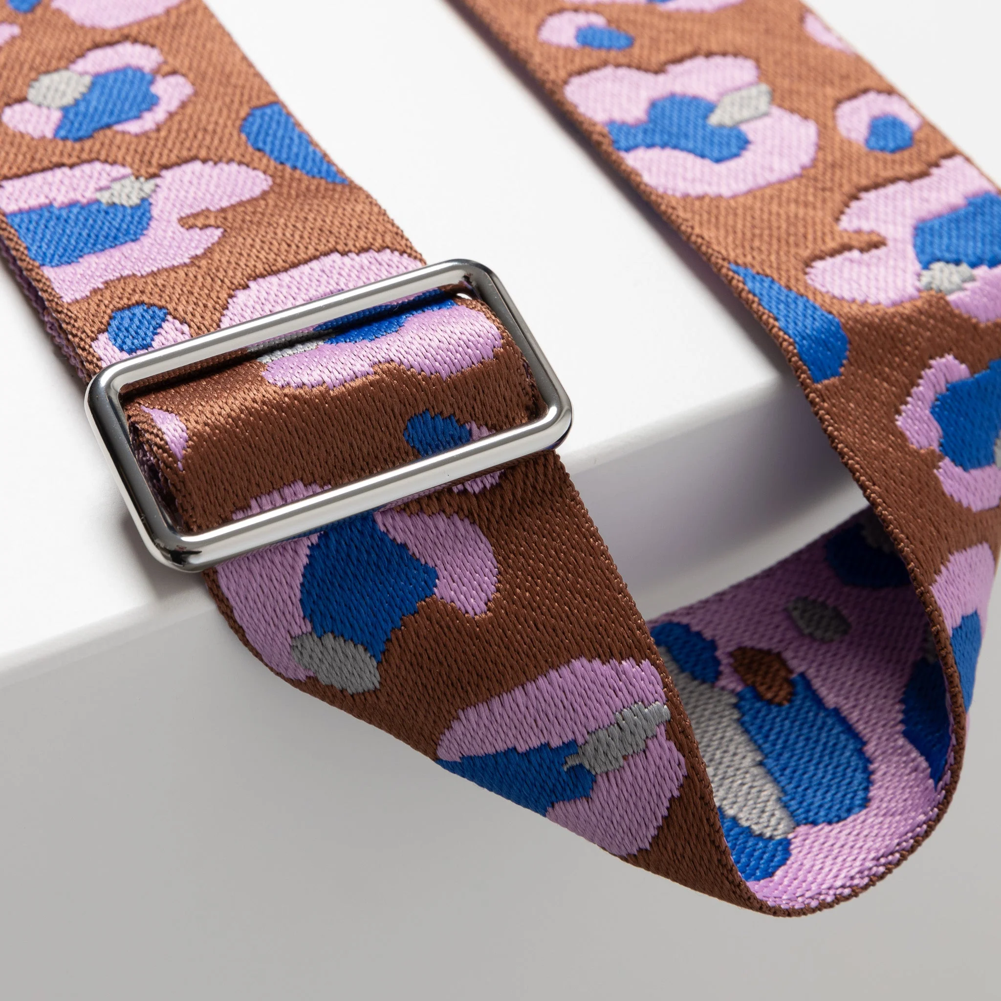 strap abstract leopard tan/rose - black - Image 5